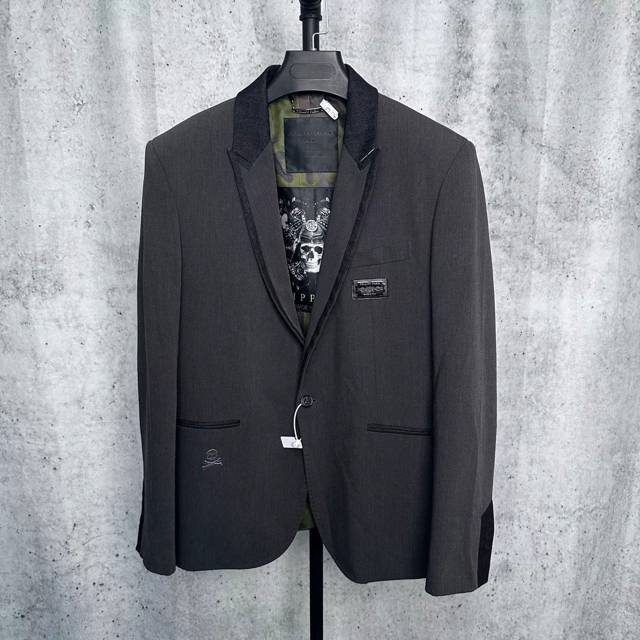 Philipp Plein Philipp Plein Skull Collar Suit XL Size US XL / EU 56 / 4 - 1 Thumbnail