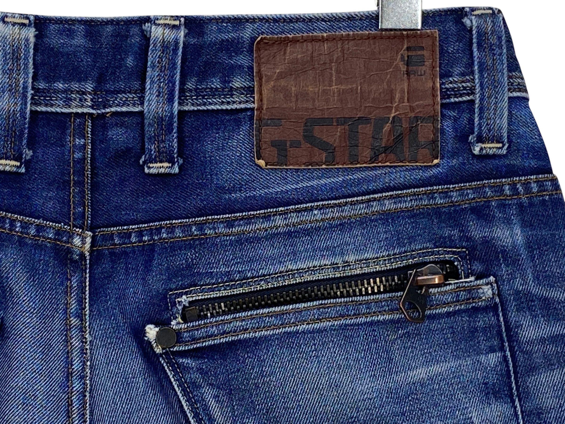 G-Star G-Star Raw Denim Jeans - Loose Fit Washed Blue Streetwear Size US 30 / EU 46 - 9 Thumbnail