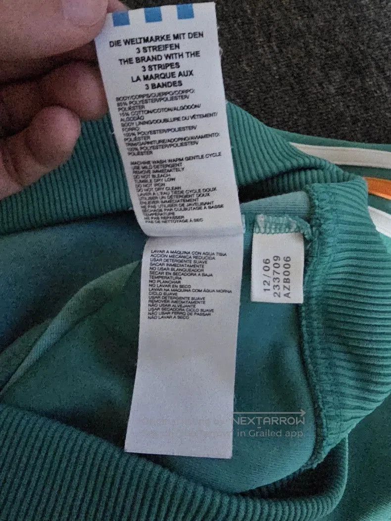 Adidas Adidas Miami Track Jacket. Size US XL / EU 56 / 4 - 8 Thumbnail