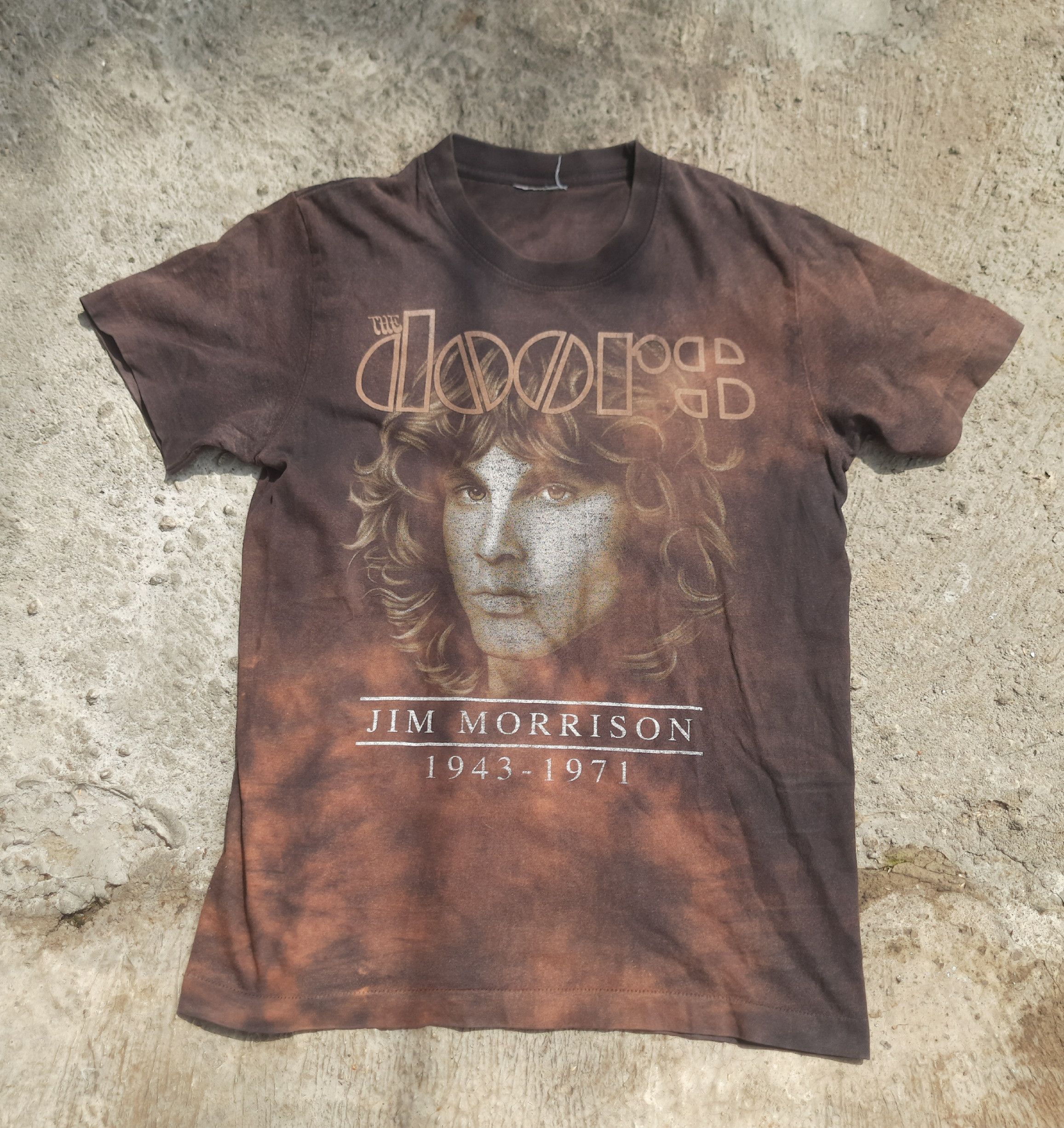 image of Band Tees x Vintage The Doors Jim Morrison Memorial Tshirt, Men's (Size Medium)