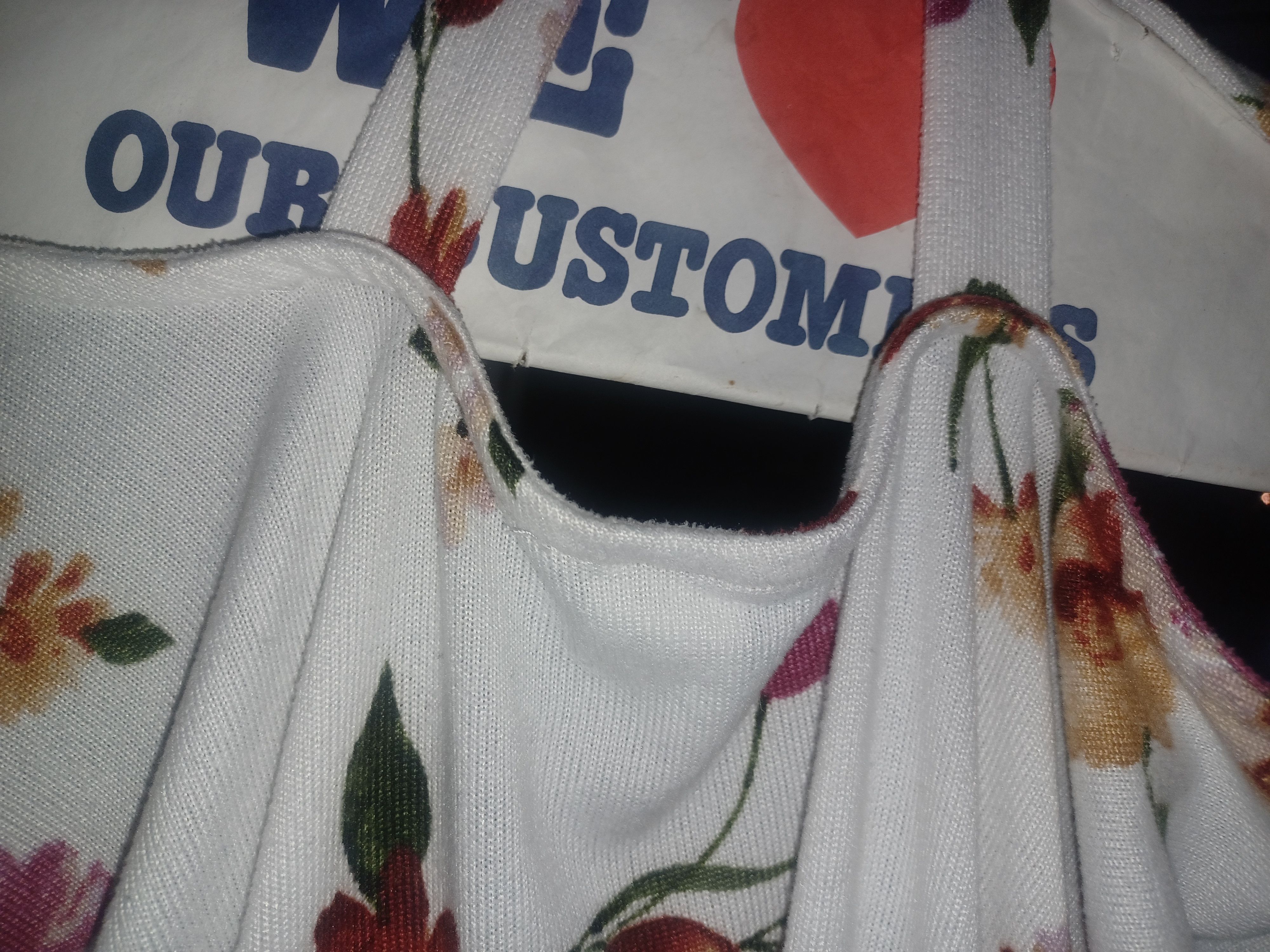 Other M. Fasis Women's Sweater Button-Up 2X White with Flowers Size XXL / US 16-18 / IT 52-54 - 5 Thumbnail