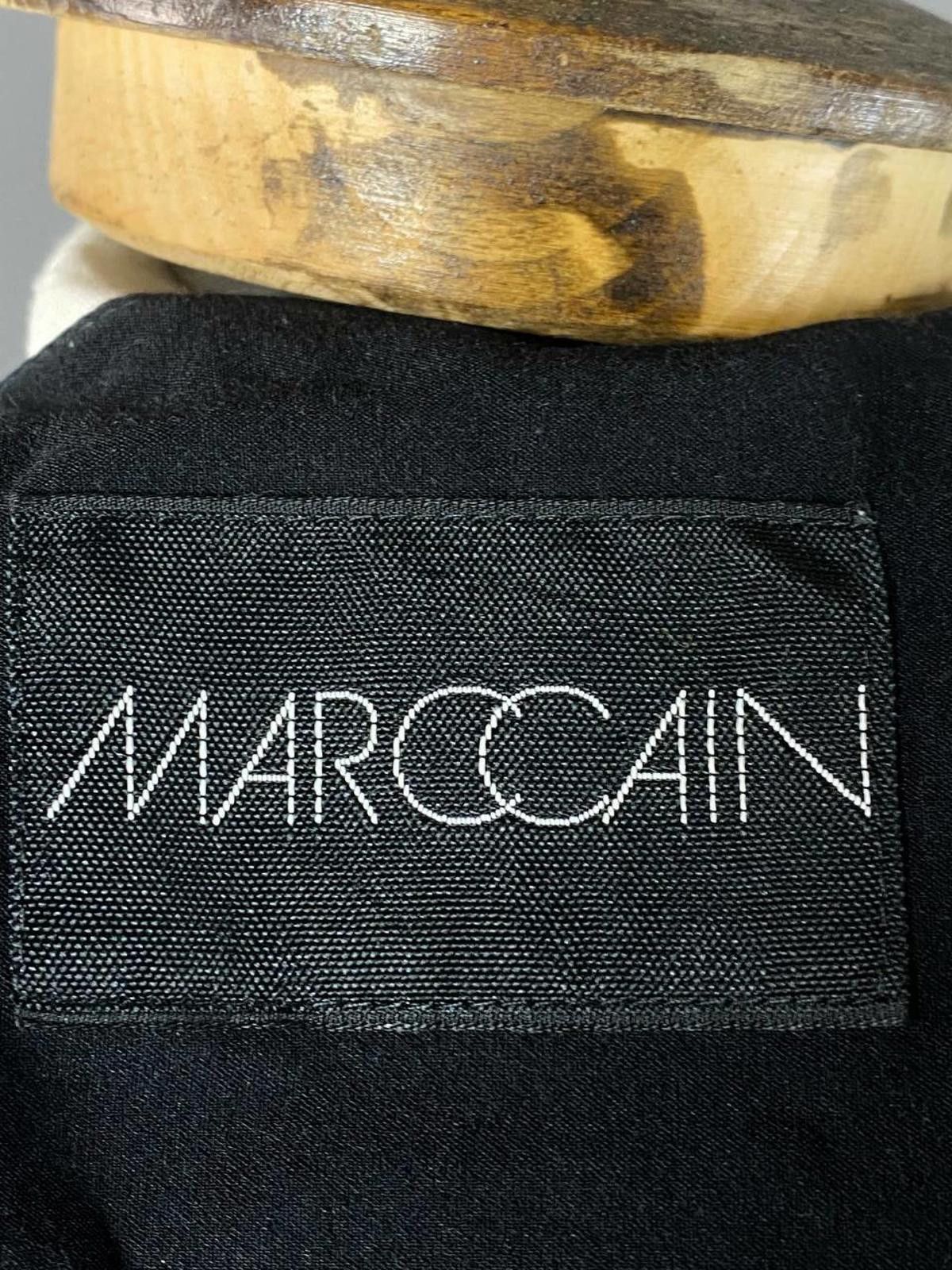Designer Marc Cain Black Slim Fit Double Smart Blazer Jacket Size 3 Size M / US 6-8 / IT 42-44 - 7 Thumbnail