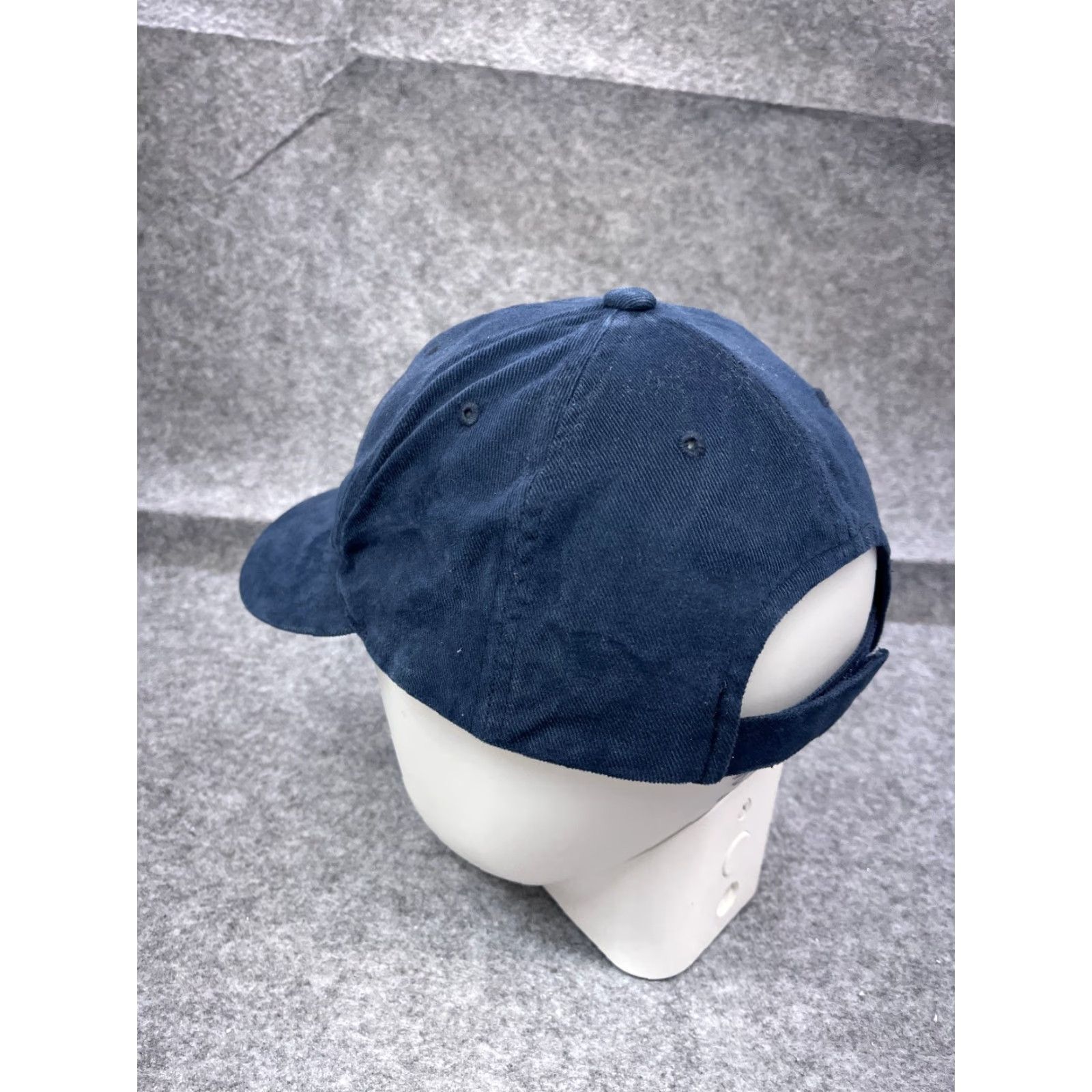 Vintage Yupoong Hat Cap Strap Back Adult One Size Blue Cotton Trinity Hall School Size ONE SIZE - 5 Thumbnail
