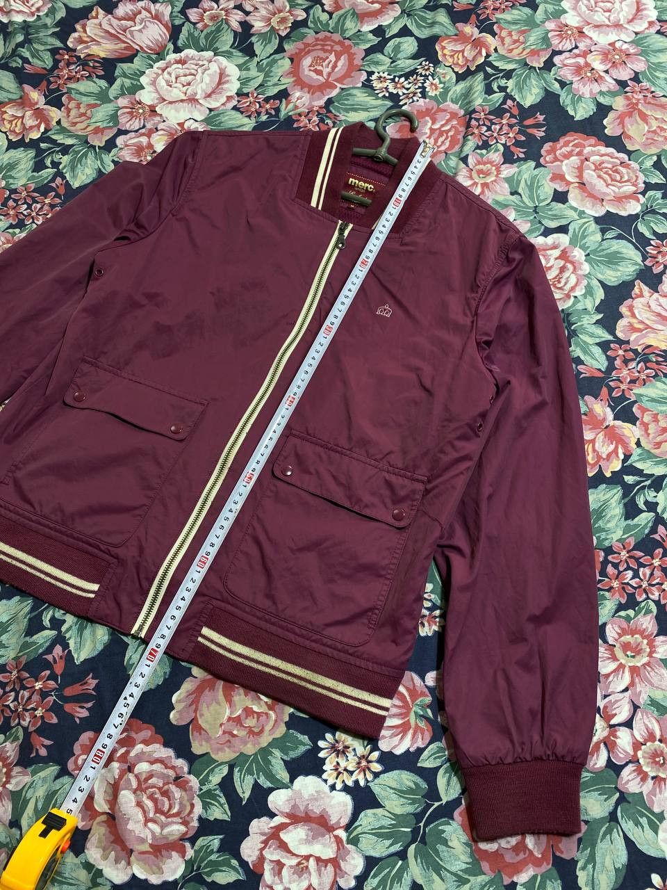 Merc × Vintage MERC London England Campbell jacket Burgundy SIZE Mlight Size US M / EU 48-50 / 2 - 3 Thumbnail