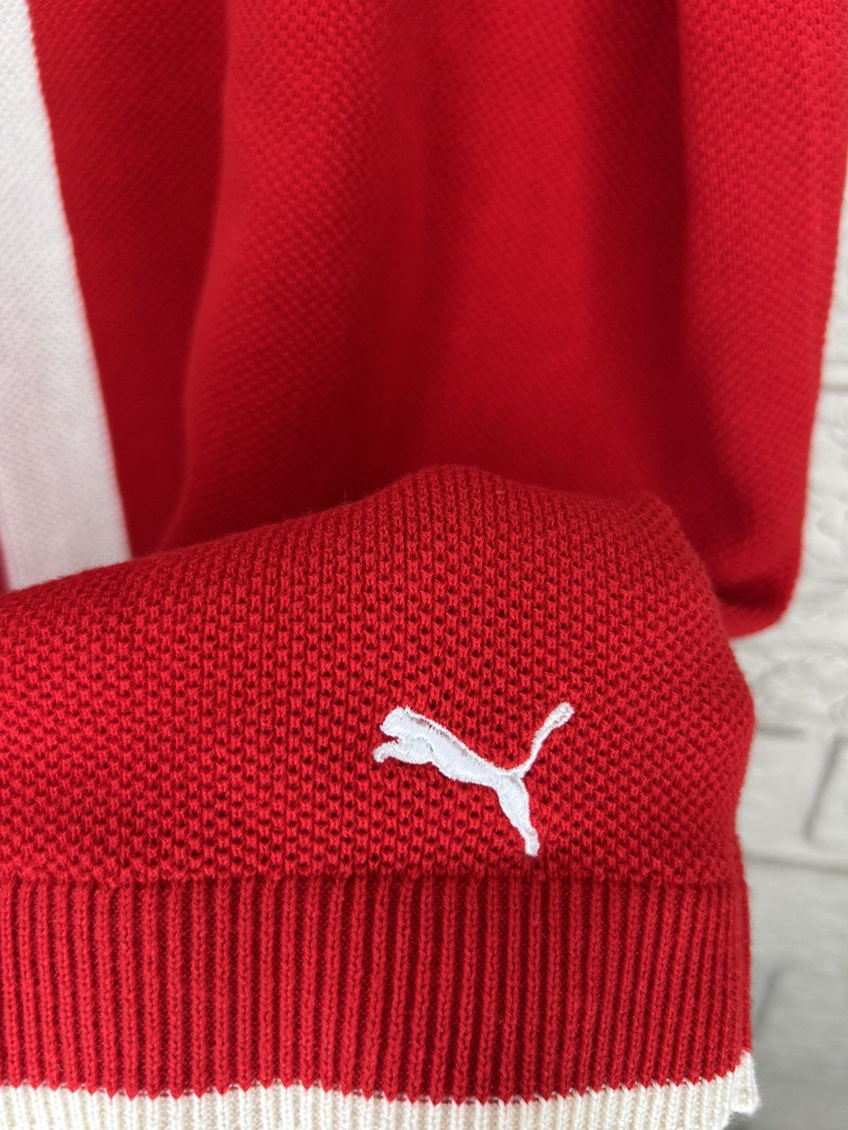 Ferrari × Puma Puma Ferrari Scuderia Knit Polo Shirt Size US XXL / EU 58 / 5 - 15 Thumbnail