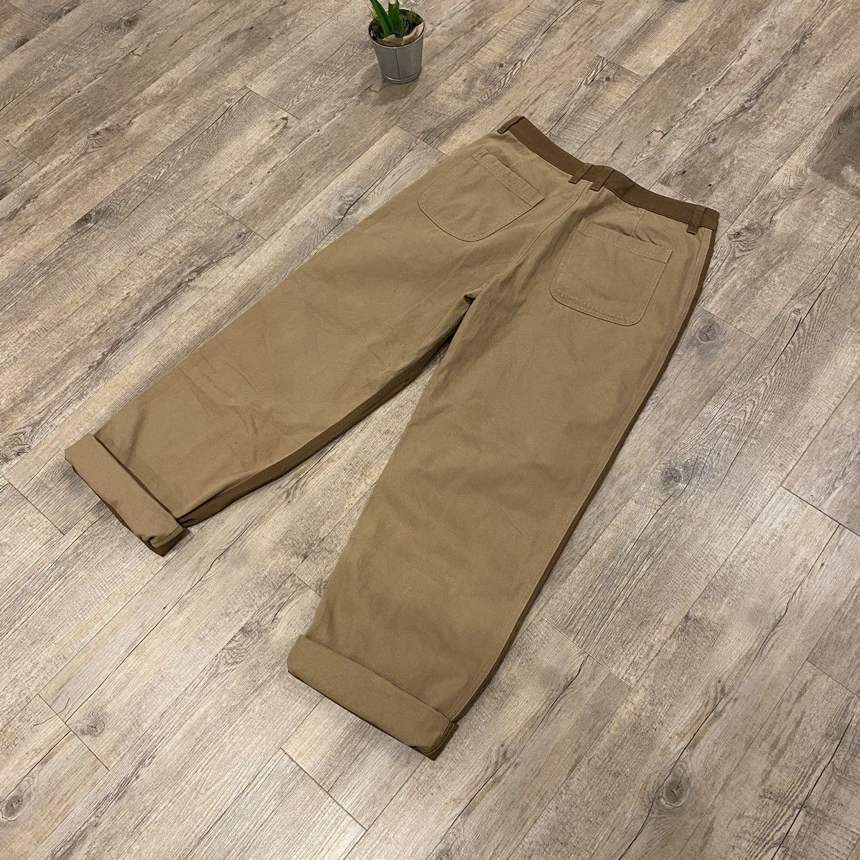 Japanese Brand × Wood Wood Extremely Big Boy Denim Wood Wood Brown Size US 33 - 7 Thumbnail