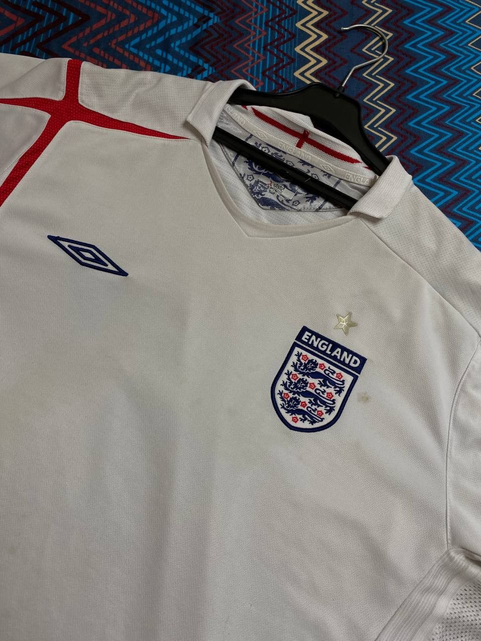 Umbro T-Shirt Umbro Football England logo Jerseys Y2K Vintage Size US XL / EU 56 / 4 - 6 Thumbnail