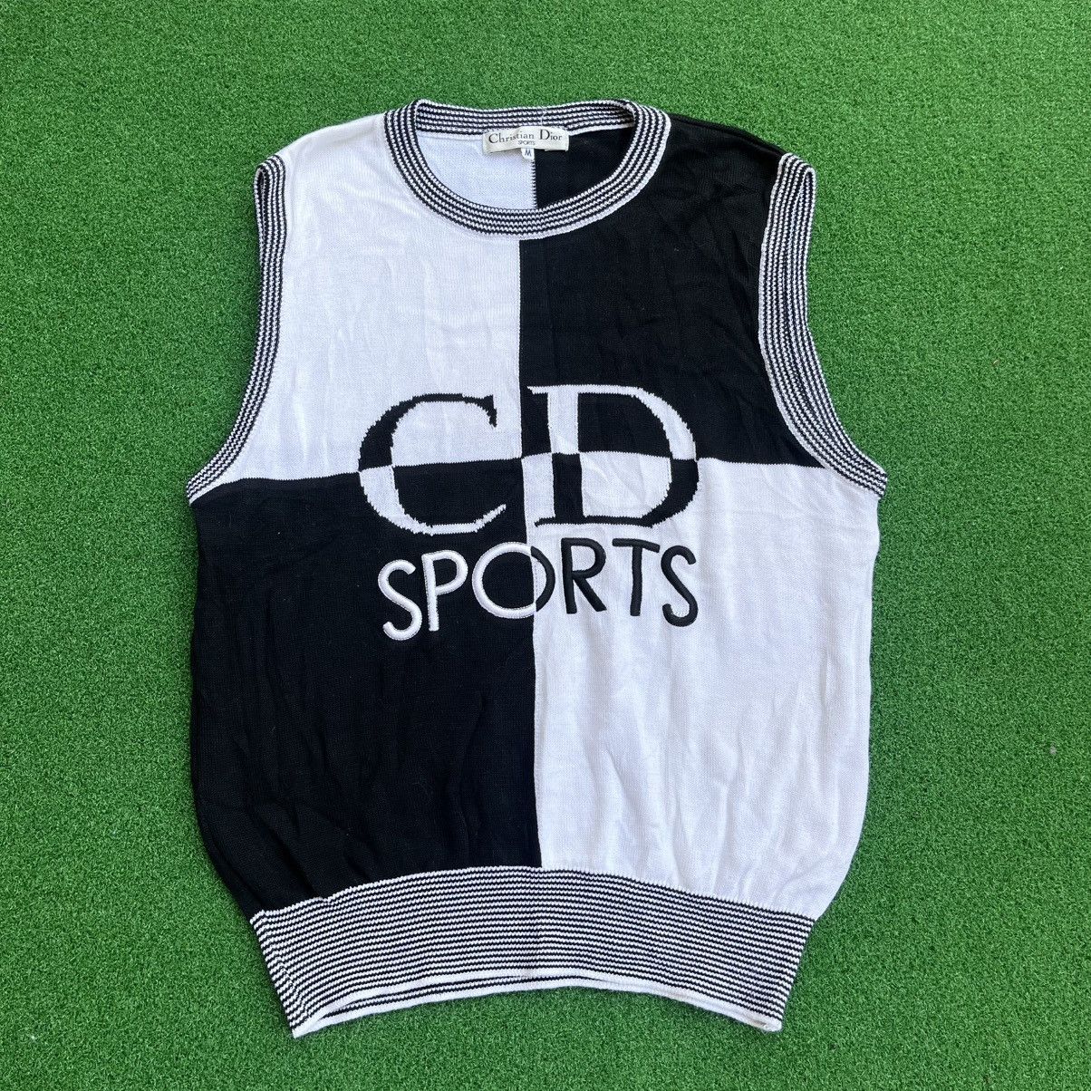 Christian Dior Monsieur Vintage christian dior sports knit vest Size US M / EU 48-50 / 2 - 1 Thumbnail
