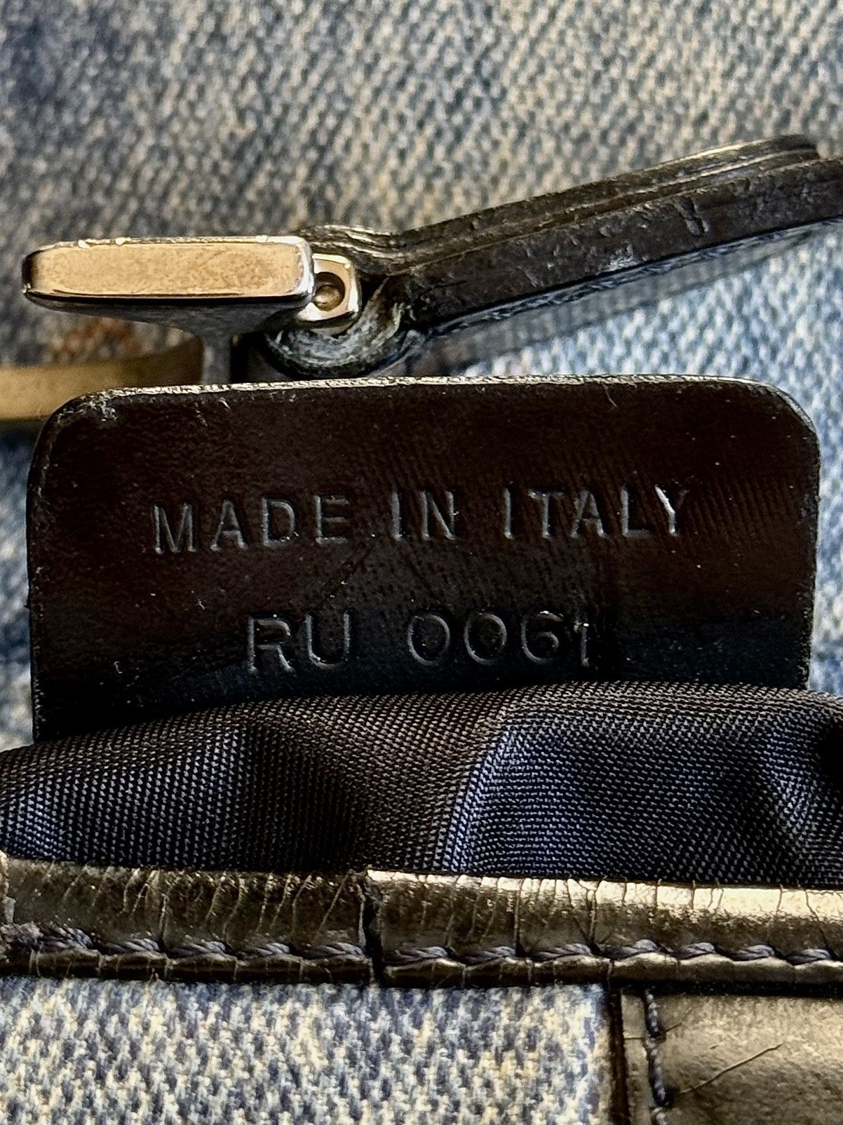 Dior Dior - John Galliano - SS2001 - Speedy way Denim -Saddle Bag Size ONE SIZE - 23 Thumbnail