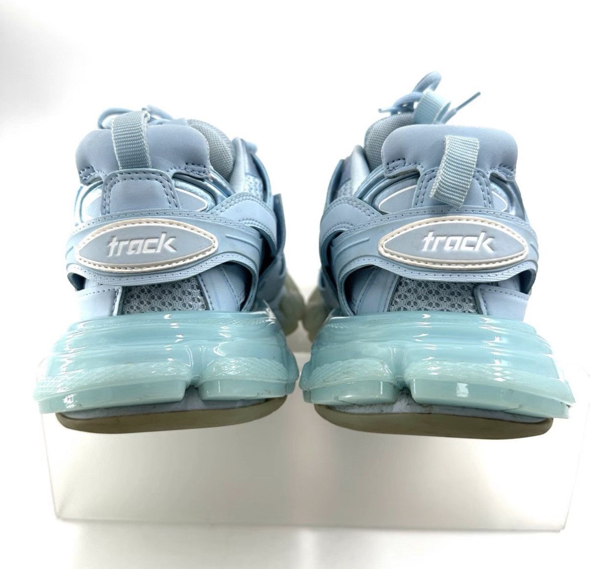 Balenciaga Balenciaga Track Ice Blue Dad Sneakers K12 Size US 8 / IT 38 - 3 Thumbnail