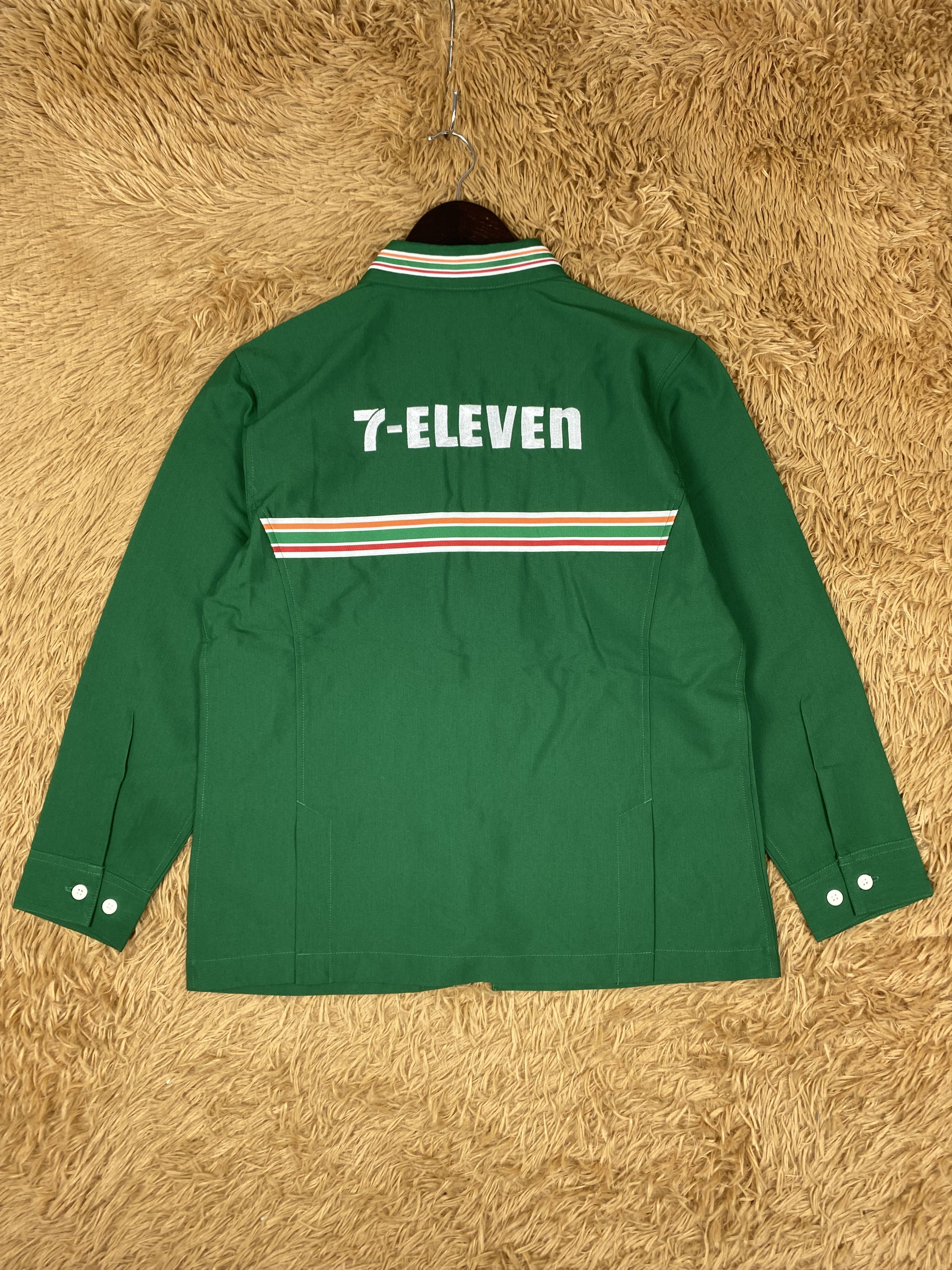 Japanese Brand Vintage 7 Eleven Zip Up Jacket DJ0933 Size US S / EU 44-46 / 1 - 5 Thumbnail