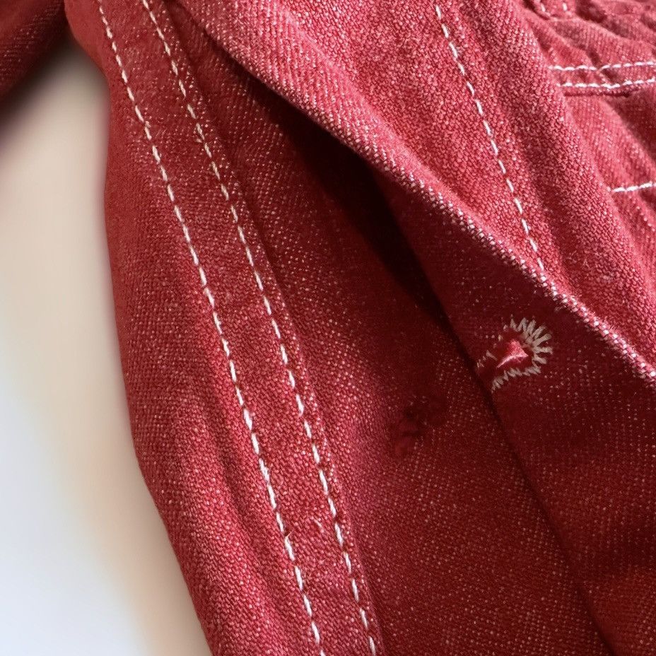 Maison Margiela Margiela Deconstructed Dusty Pink Denim Jacket Size US M / EU 48-50 / 2 - 15 Thumbnail