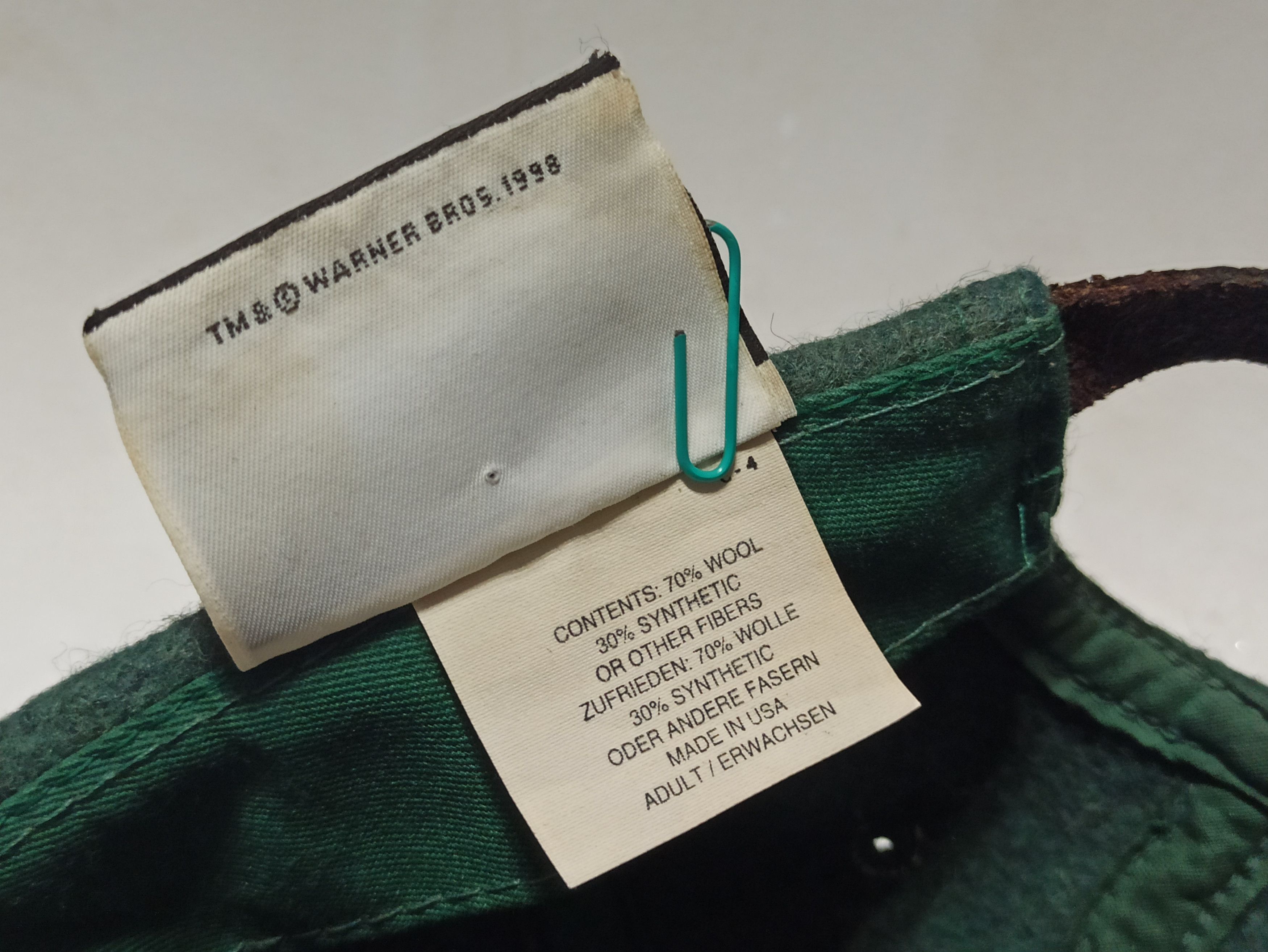 Vintage × Warner Bros WARNER BROS VINTAGE WOOL CAP Size ONE SIZE - 6 Thumbnail