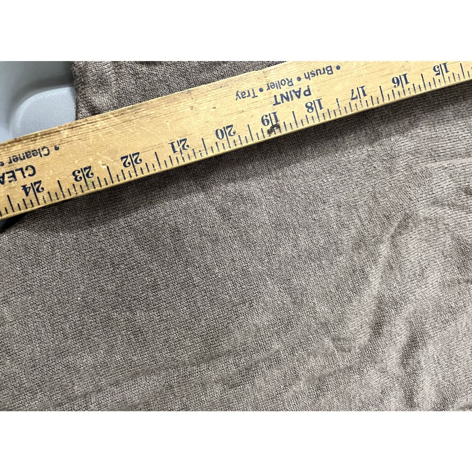 Vintage Joan Vass Studio Sweater Women XL Brown Solid Long Sleeve V-Neck Pullover Knit All Seasons Regular 80s Designer Workwear Womens Size XL / US 12-14 / IT 48-50 - 6 Thumbnail