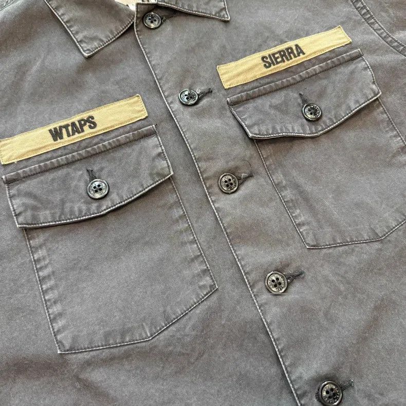 Wtaps Wtaps Two-piece shirt with washable workwear Size US S / EU 44-46 / 1 - 4 Thumbnail