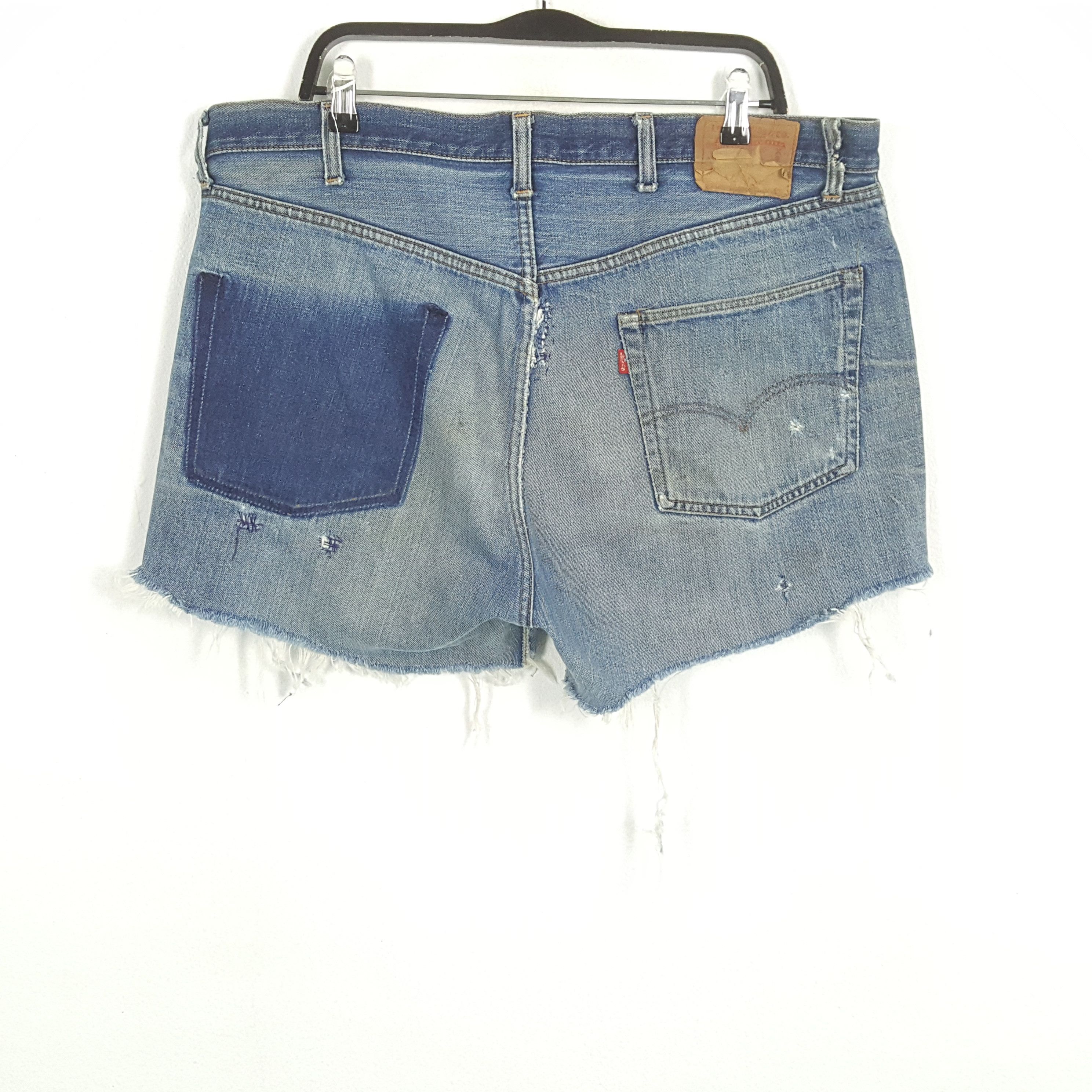 Levi's × Vintage LEVI'S Streetwear Style Short Distressed Jeans Size US 40 / EU 56 - 3 Thumbnail