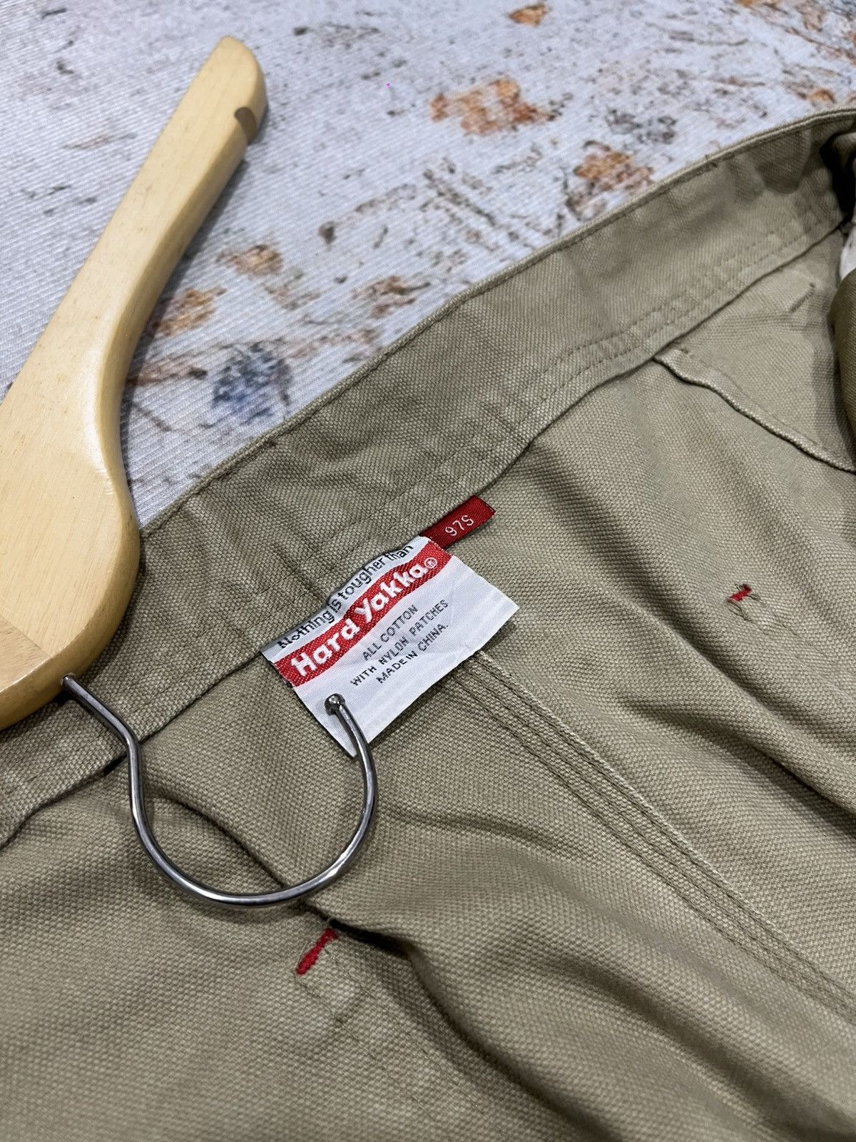 Japanese Brand Hard Yakka double knee cell pocket cargo canvas duck Size US 38 / EU 54 - 3 Thumbnail