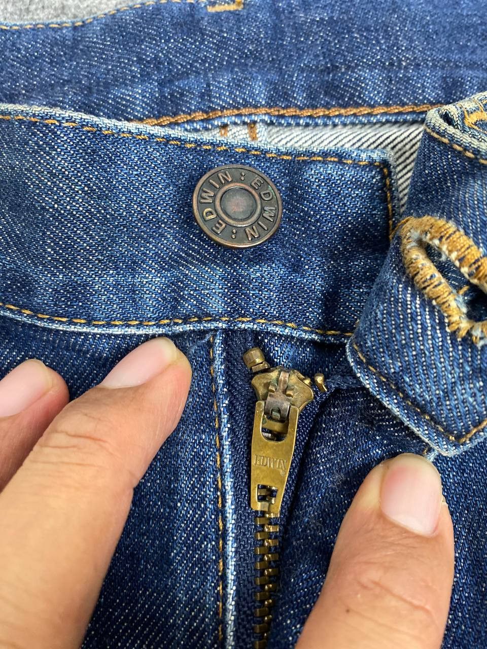 Edwin vintage edwin 503z distressed denim Size US 31 - 12 Thumbnail