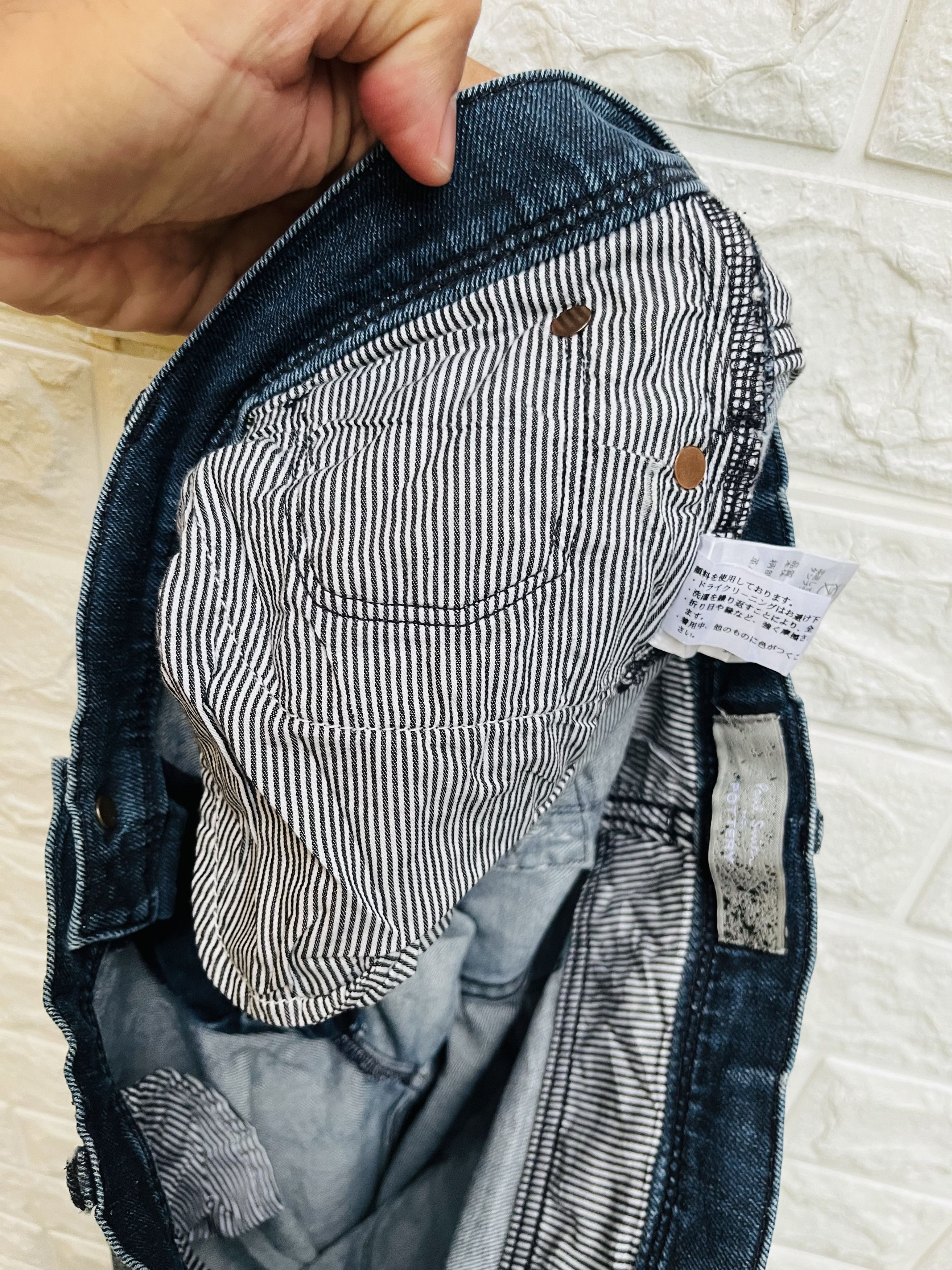 Paul Smith × Vintage Vintage Paul Smith Distressed Designer Fashion Style Size US 32 / EU 48 - 12 Thumbnail