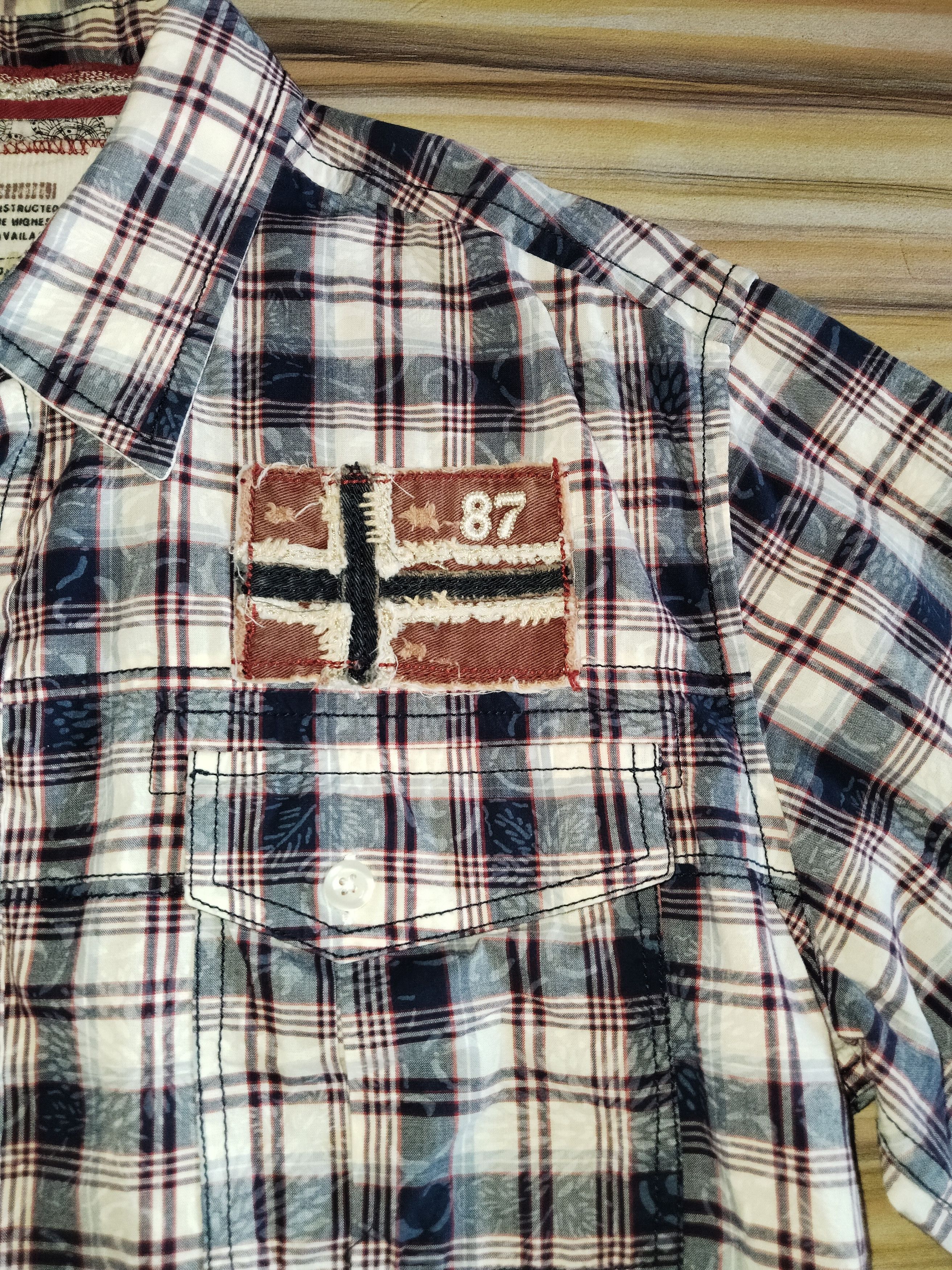 Napapijri NAPAPIJRI Tartan Flannel Size US L / EU 52-54 / 3 - 2 Thumbnail