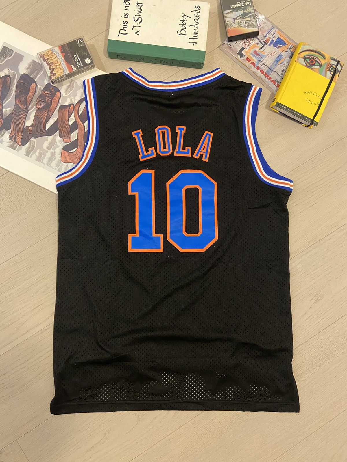 Movie streetwear vintage tune squad space jam lola bunny jersey