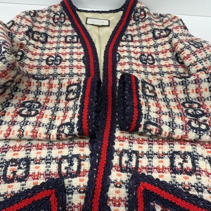 Gucci Gucci Logo Pattern Long Sleeve Jacket-2507 Size M / US 6-8 / IT 42-44 - 9 Thumbnail