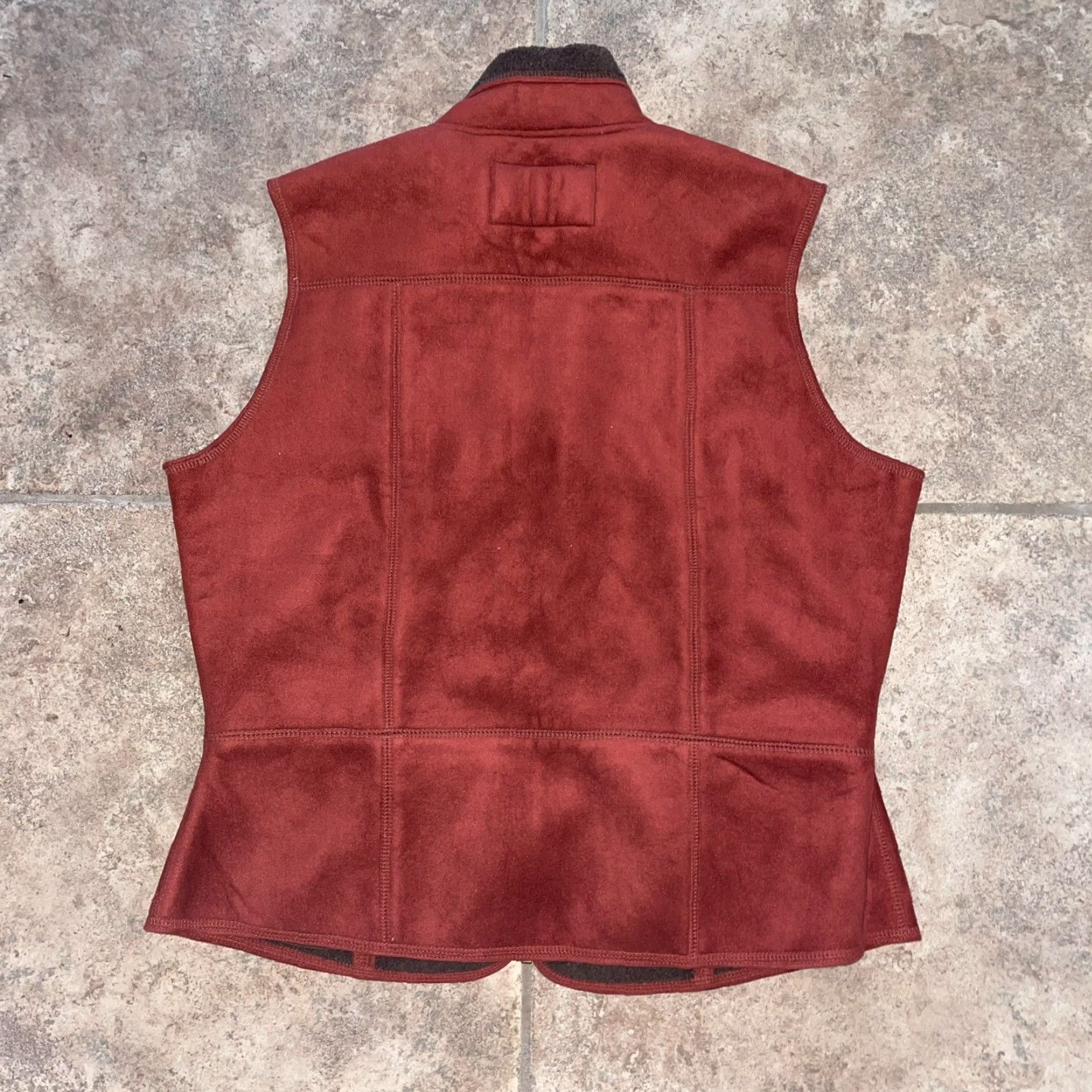 Vintage Outback Trading Company Fleece Lined Vest Womens Size L Red Vest L Womens Outback Trading Company Fleece Lined Vest Size L Red Size L / US 10 / IT 46 - 5 Thumbnail