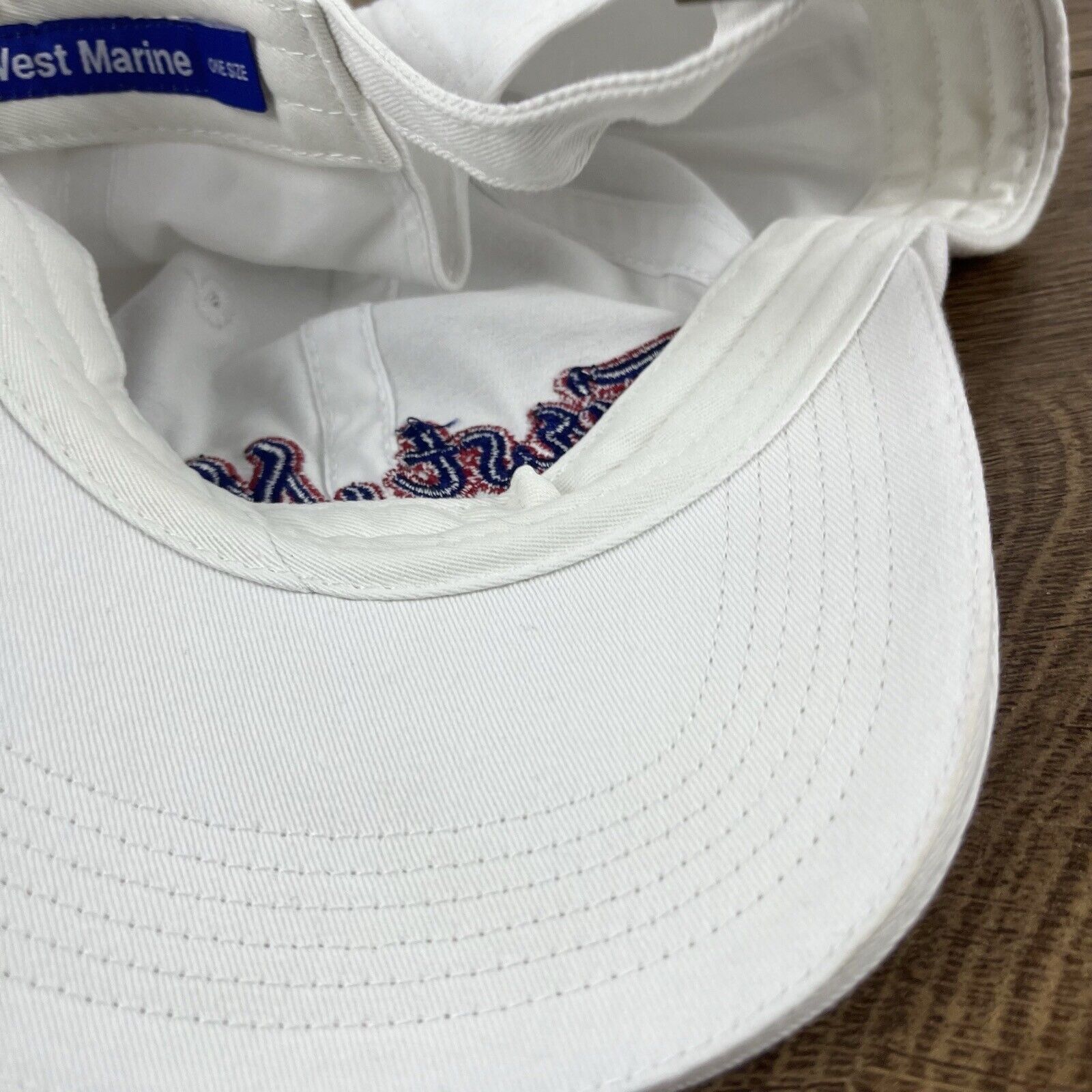 Other First Mate Hat First Mate Adjustable Hat White Adjustable Ha Size ONE SIZE - 14 Thumbnail