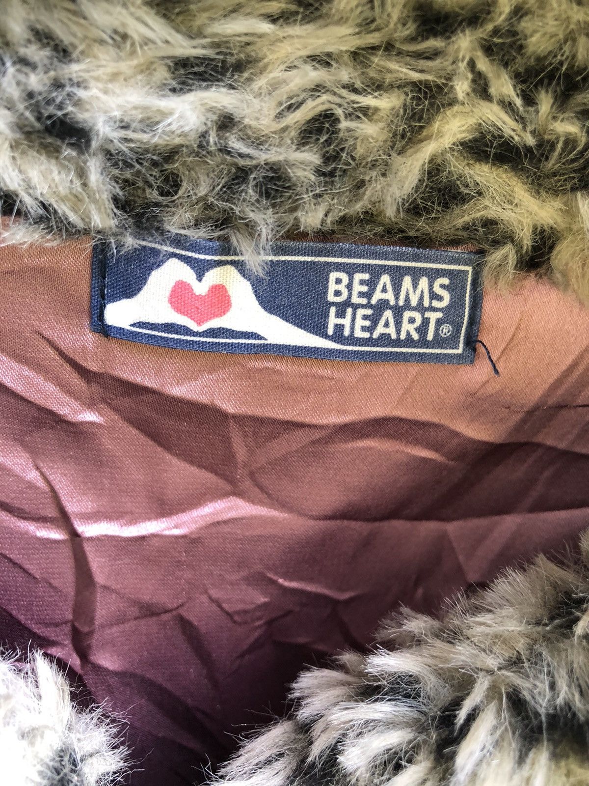 Beams Plus × Japanese Brand Beams Heart Faux Fur Cropped Jacket Size S / US 4 / IT 40 - 6 Thumbnail