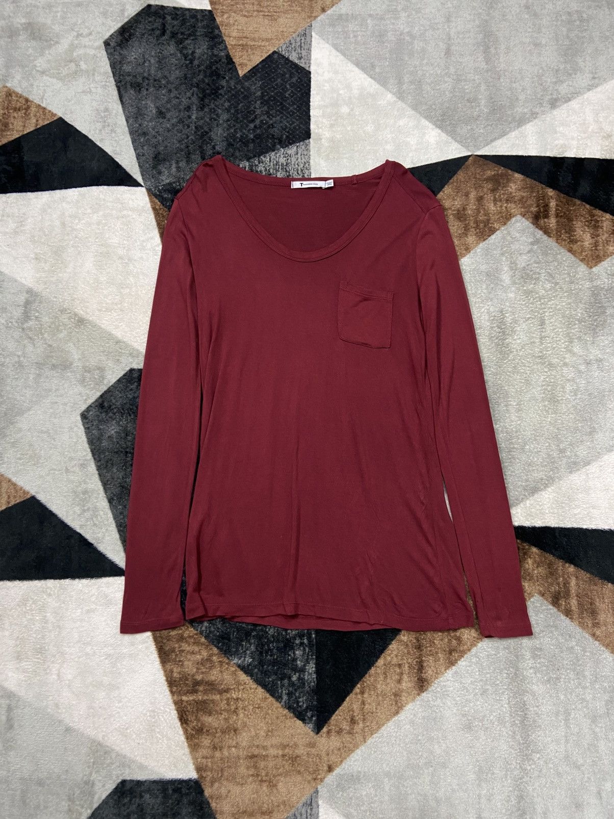 Alexander Wang T by Alexander Wang Pocket Longsleeve Tee Size US S / EU 44-46 / 1 - 1 Thumbnail