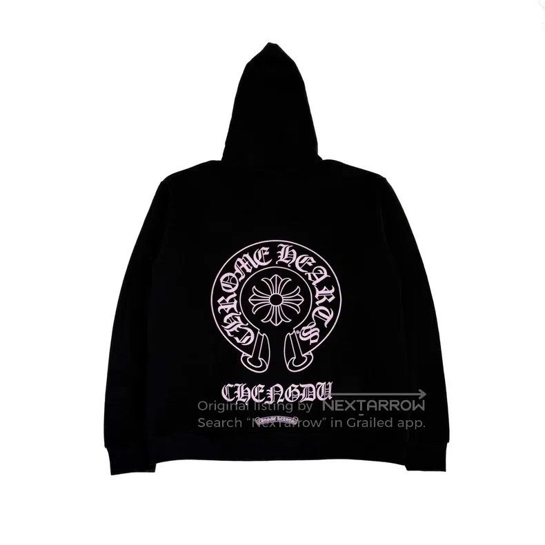Chrome Hearts CHROME HEARTS Size XL Powder horseshoe hooded zipper coat Size US XL / EU 56 / 4 - 1 Thumbnail