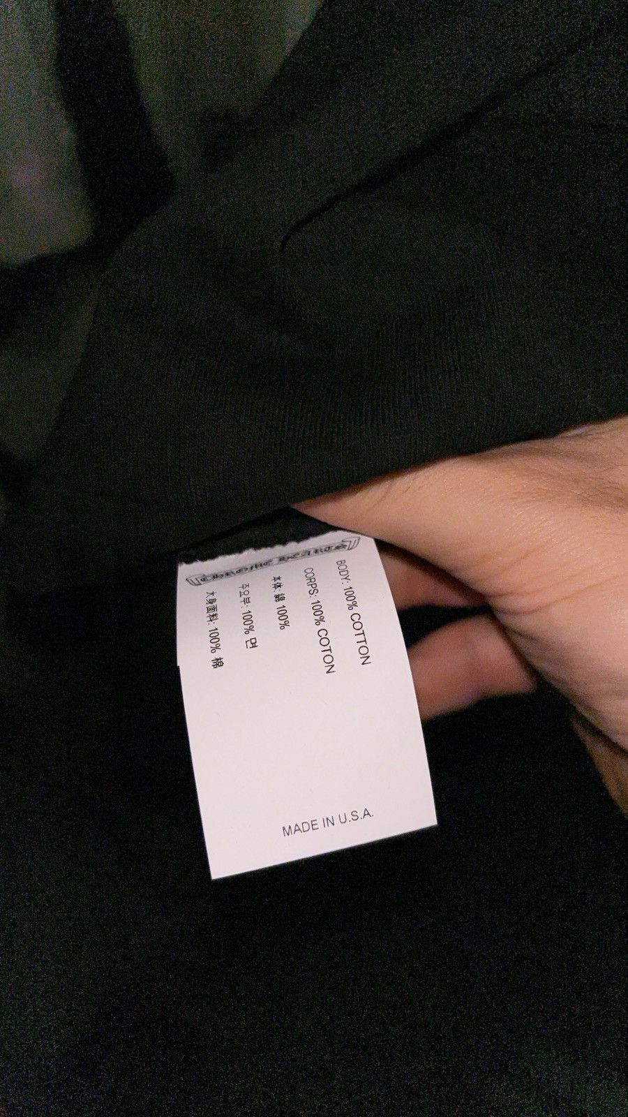 Chrome Hearts New Chrome hearts embroidered eye chart pocket tee Size US L / EU 52-54 / 3 - 4 Thumbnail