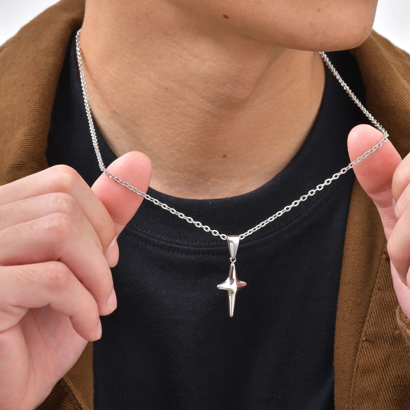 Jewelry Simple Trendy Star Necklace Size ONE SIZE - 1 Thumbnail