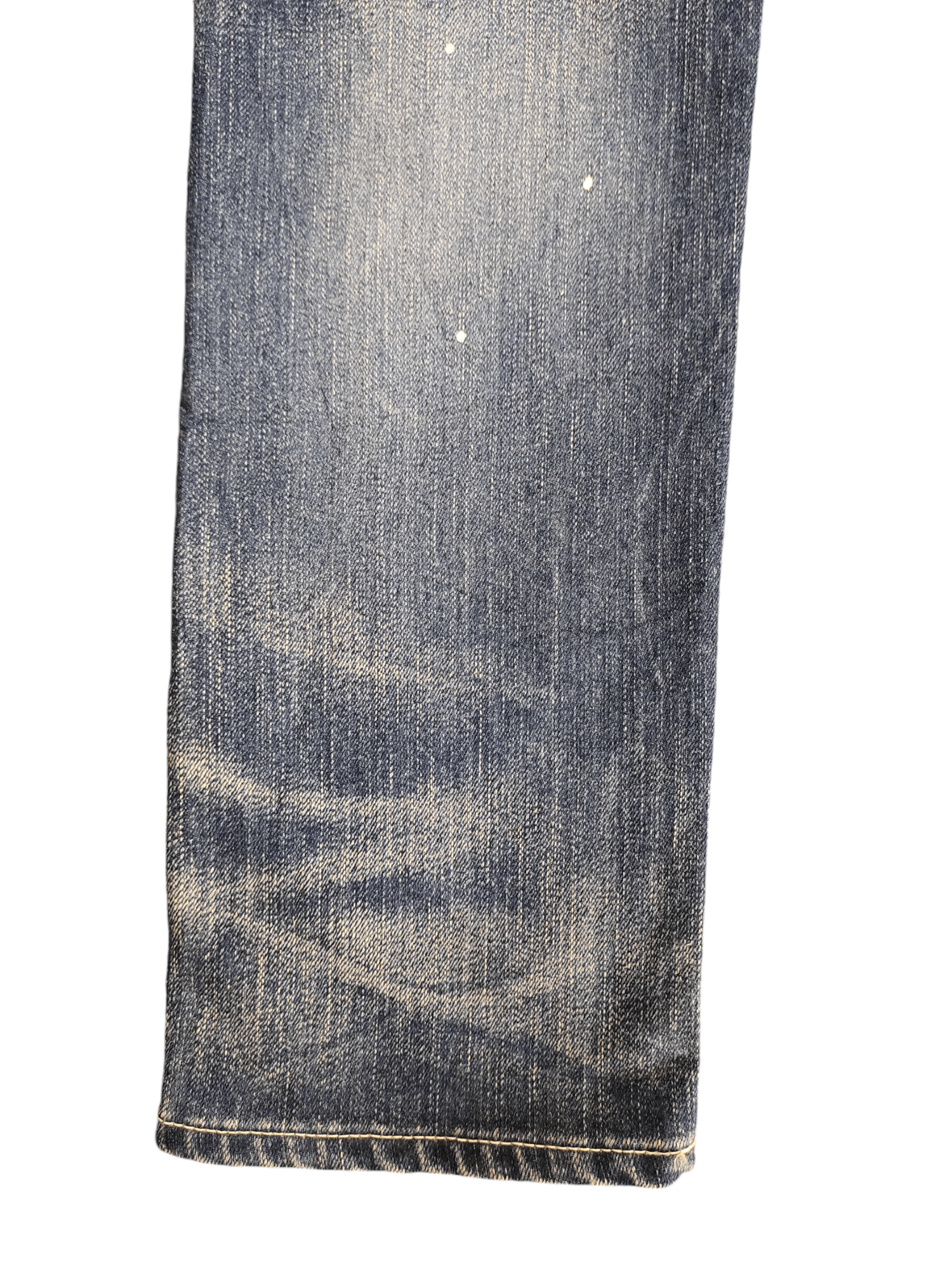 A.F.F.A. × Undercover Vanquish Clawmark Distress Faded Painted Jeans Slim Fit Size US 29 - 17 Thumbnail