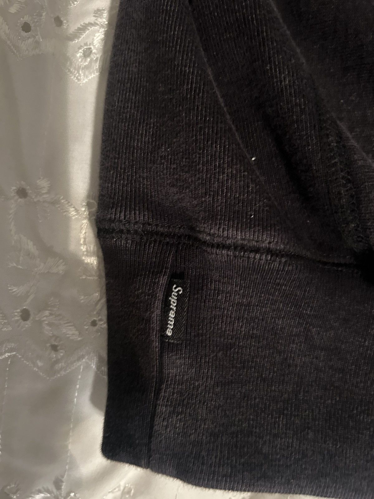 Supreme Supreme Black Washed Box Logo Crewneck Size US M / EU 48-50 / 2 - 6 Thumbnail