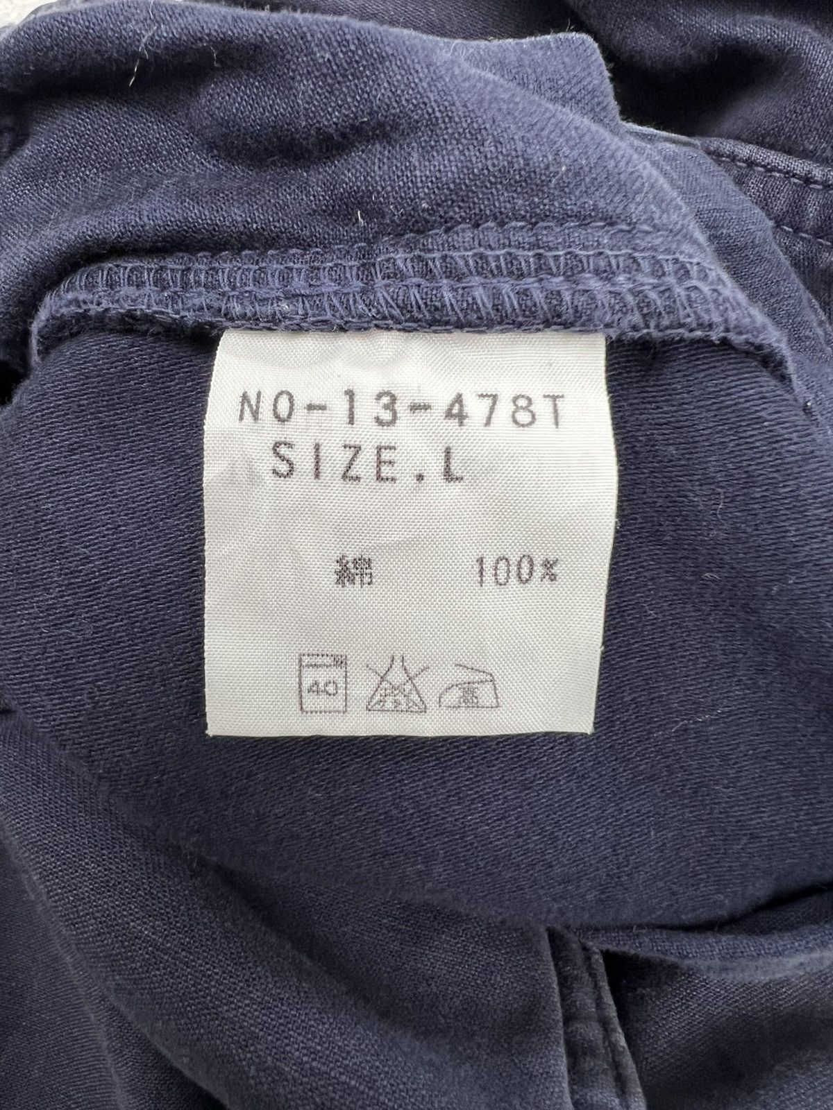 Japanese Brand Domingo DMG Faded Low Rise Cargo Size US 32 / EU 48 - 10 Thumbnail