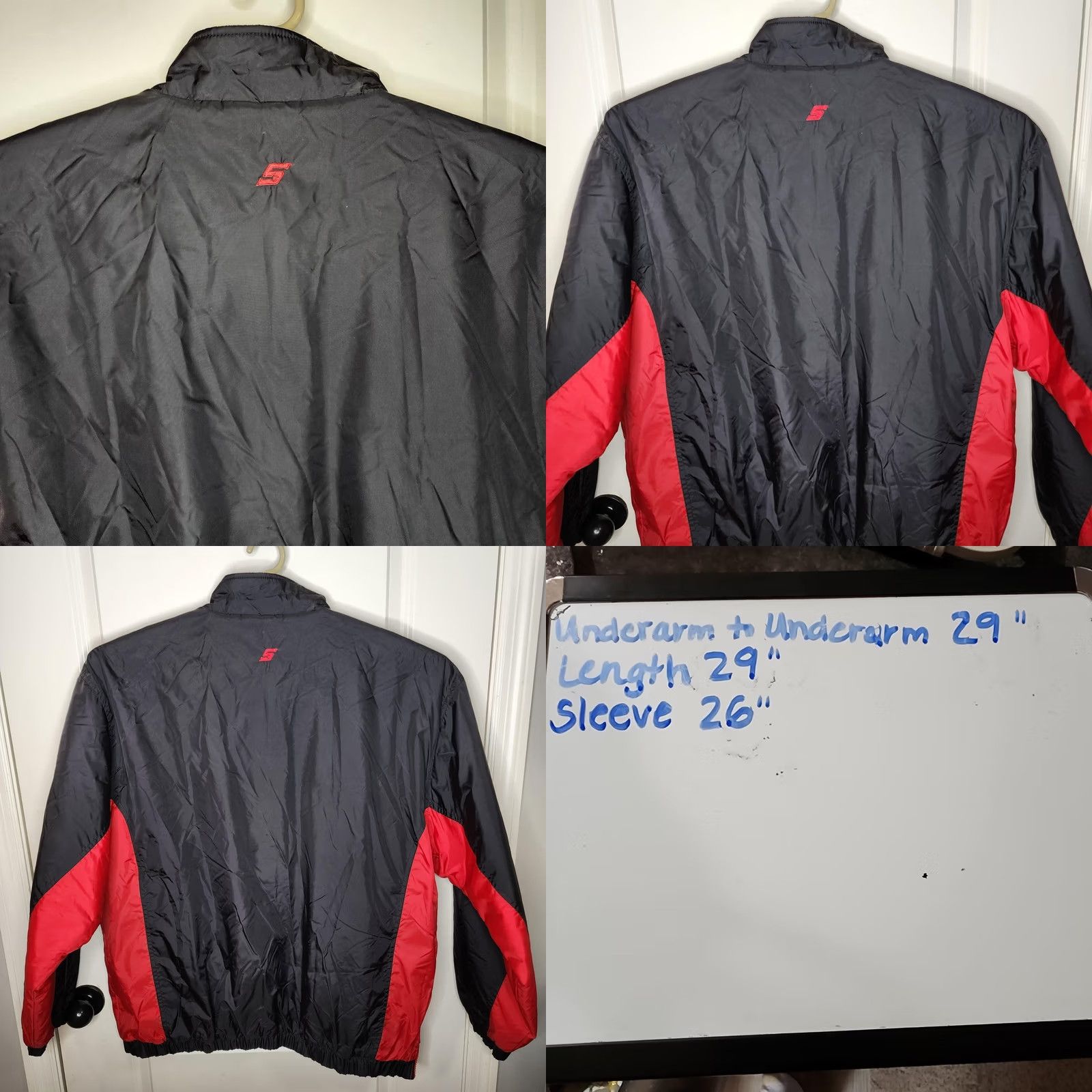 Vintage Vintage Snap-on Racing RA Jacket Mens 3XL Black Red 1/4 Zip Windbreaker 90s Size US XXL / EU 58 / 5 - 8 Thumbnail