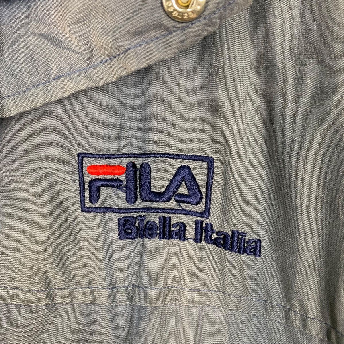 Fila Trashed FILA Sun Faded Embroidery Logo Jacket #0966-C43 Size US M / EU 48-50 / 2 - 16 Thumbnail