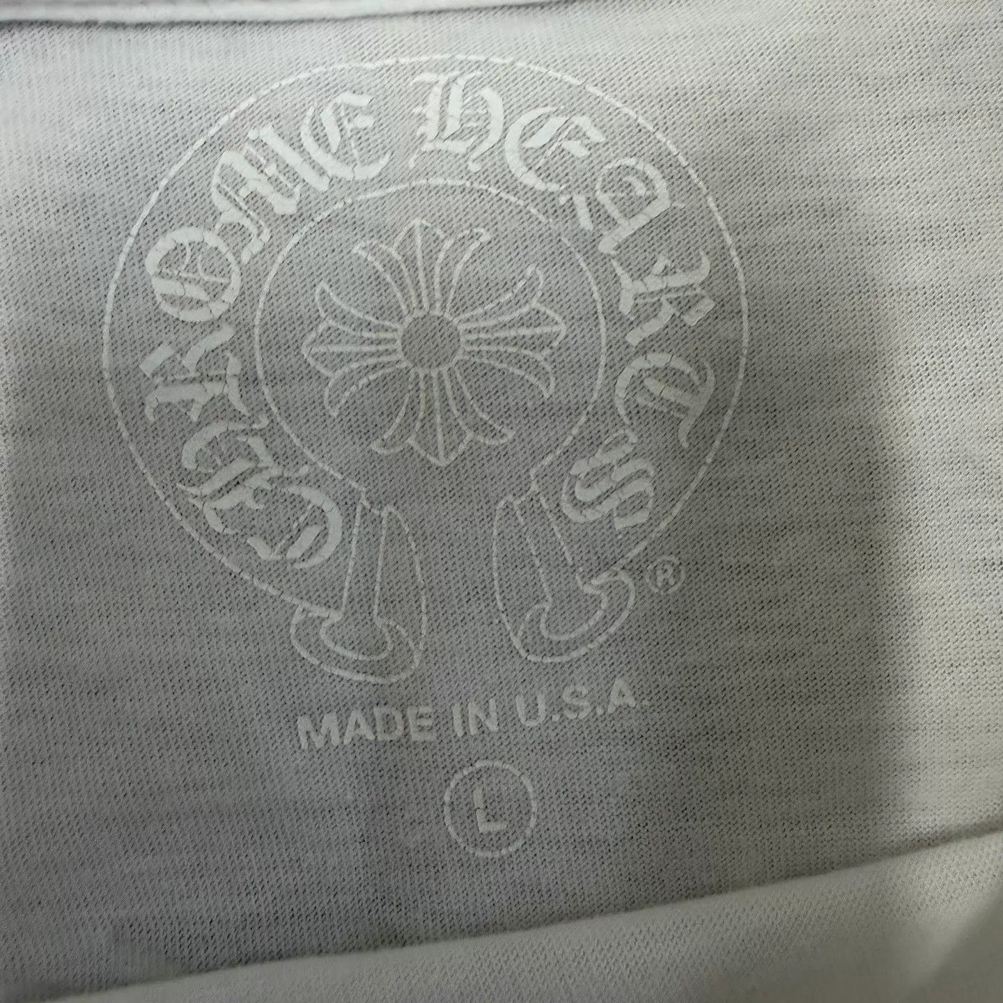 Chrome Hearts Chrome Hearts Vintage Cross Print SS T-Shirt L New Size US L / EU 52-54 / 3 - 3 Thumbnail