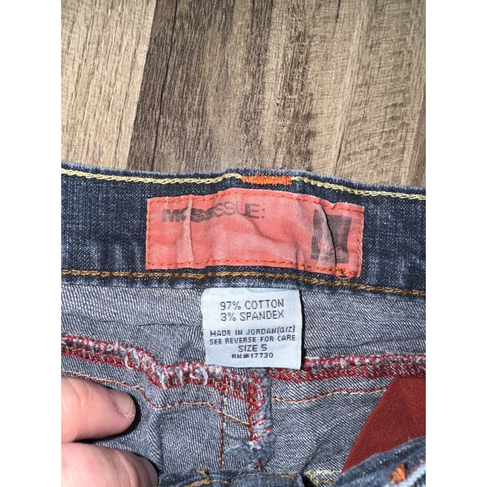 Mossimo VINTAGE Mossimo Jeans Women Skinny Blue 28x33 Size 5 Juniors Mens/ Womens Size 27" / US 4 / IT 40 - 3 Thumbnail