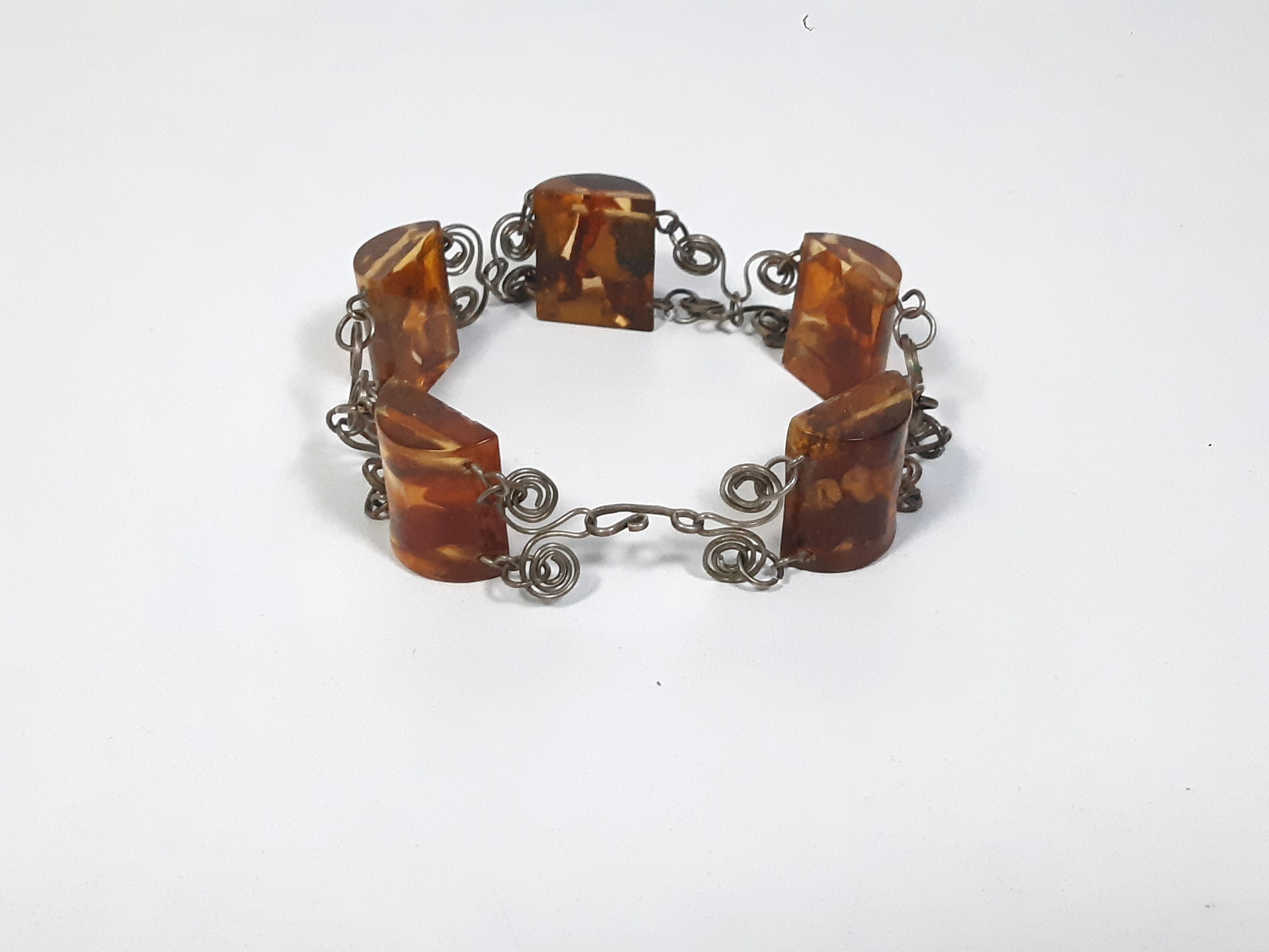 Other Antique bracelet amber / silver 835 Size ONE SIZE - 1 Thumbnail