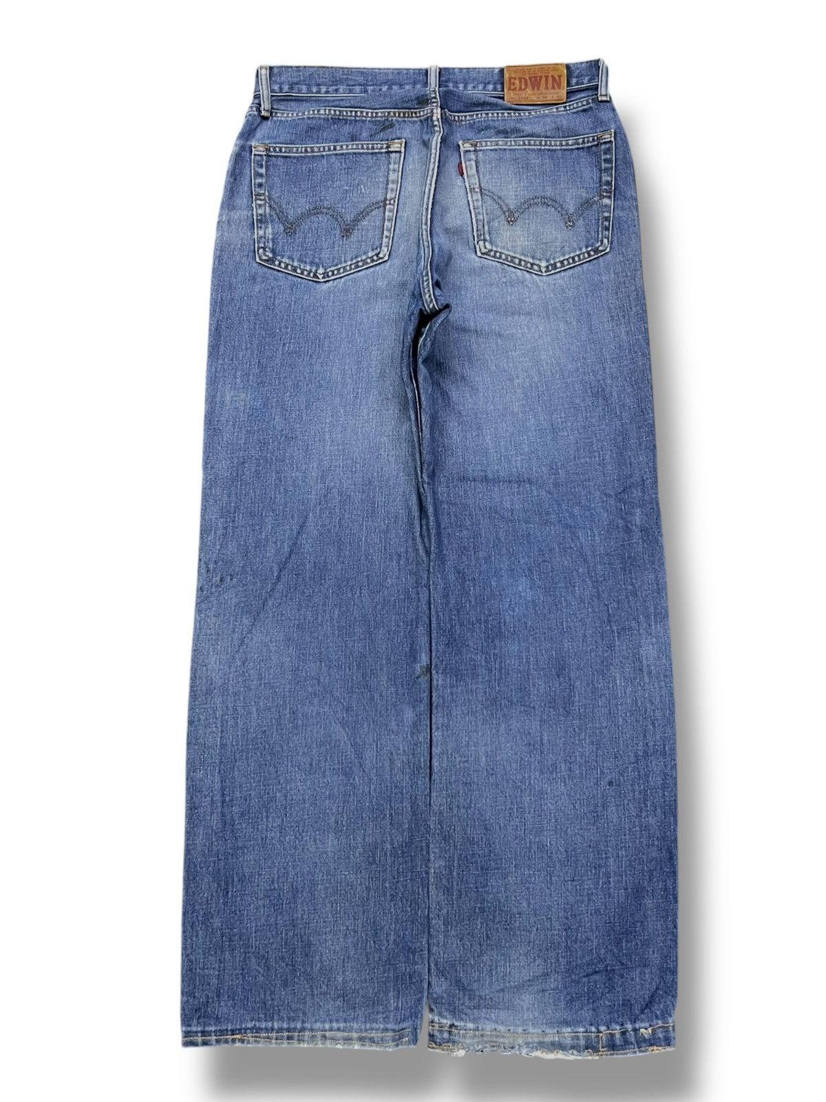 Edwin Loose Edwin 503z Japan - Faded Rusty Wash Jeans Size US 33 - 3 Thumbnail