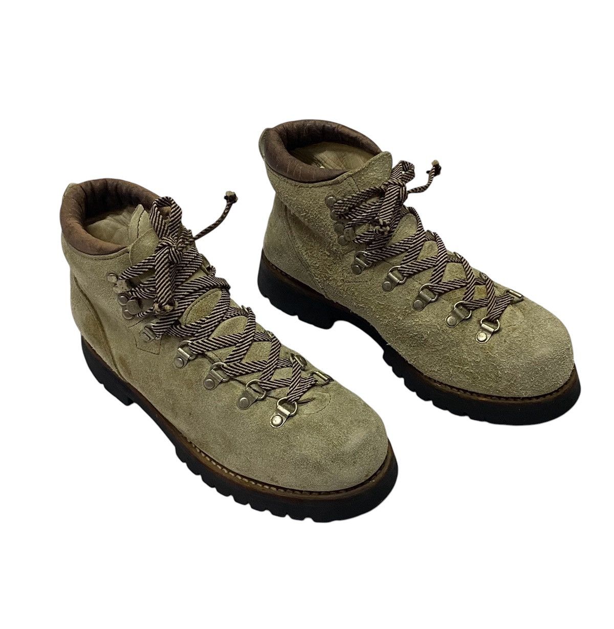 Bape Rare🔥A Bathing Ape 978 - FW -01 Suede Beige Boots Size US 9 / EU 42 - 4 Thumbnail