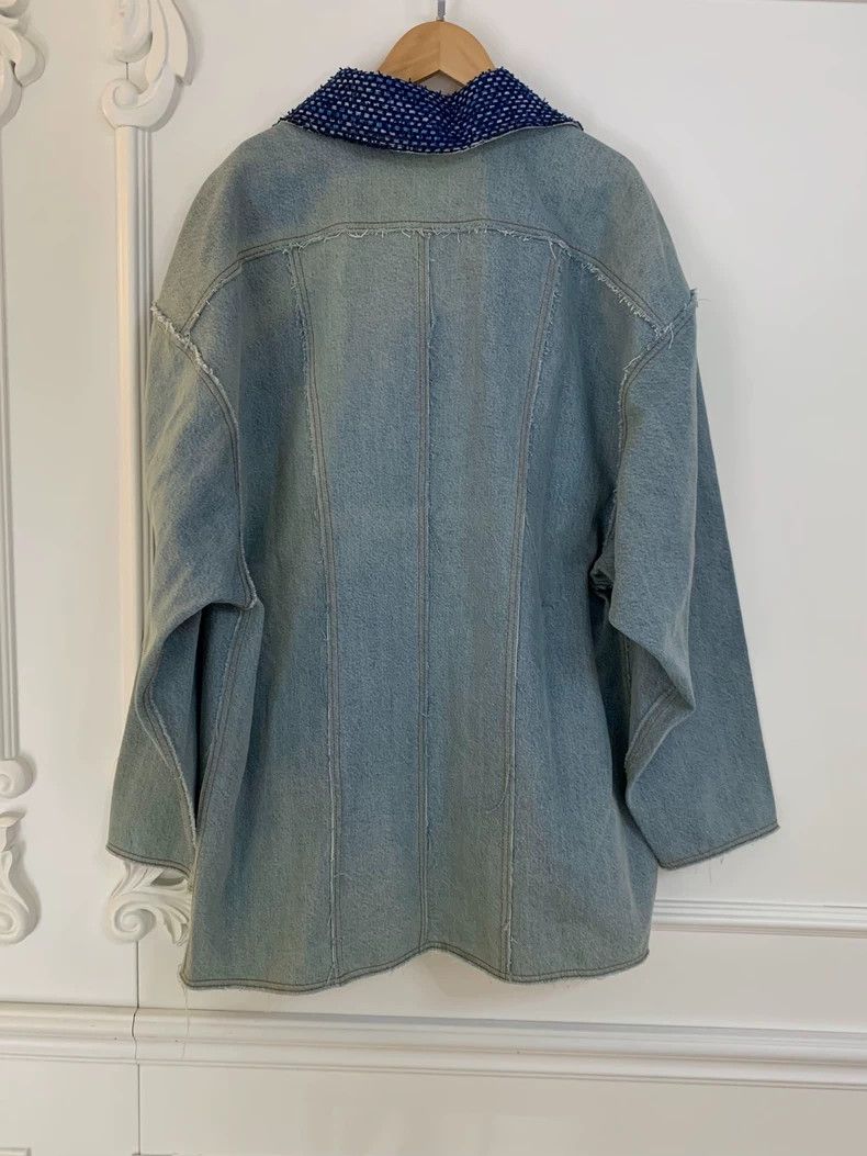 Chanel Chanel 20P fine flash lapel four-pocket denim jacket Size S / US 4 / IT 40 - 2 Thumbnail