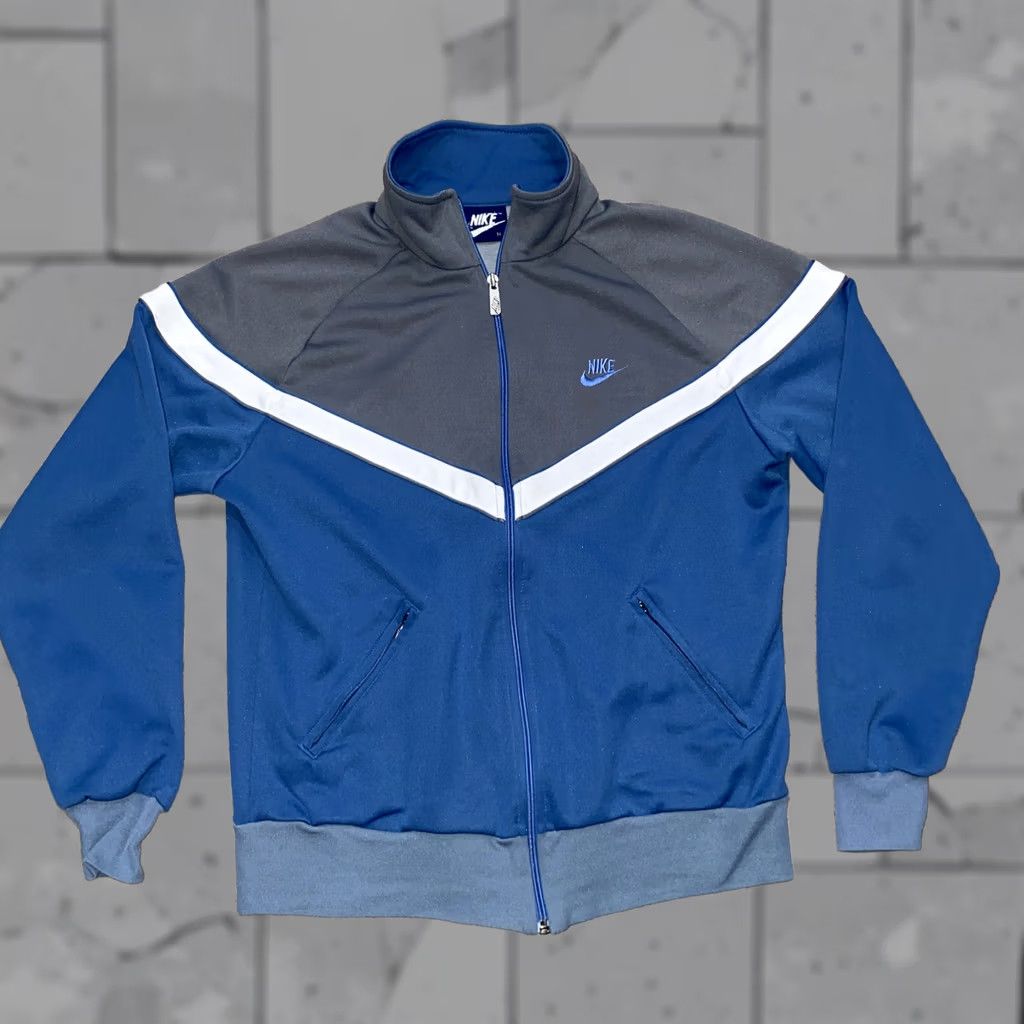 Nike Nike Track Jacket Mens M Blue 1980s VTG NIKE 1980 Track jacket Zip Polyester Men’s Clothing Blue 1980s Nike Track Men’s M Size US M / EU 48-50 / 2 - 1 Thumbnail