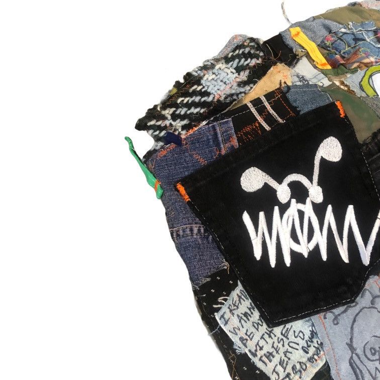 Asspizza Ass Pizza Patchwork Jeans Size US 30 / EU 46 - 5 Thumbnail