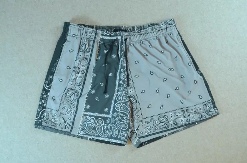 Amiri Amiri size XL gray waist fruit patterned shorts beach pants Size US 30 / EU 46 - 1 Thumbnail