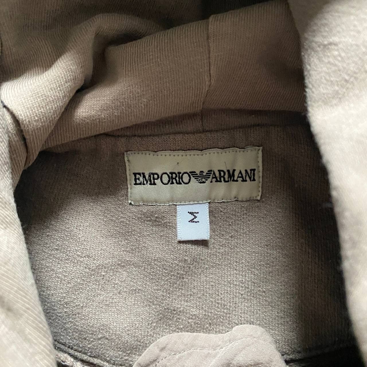 Emporio Armani VINTAGE Y2K EMPORIO ARMANI RARE ARCHIVE ZIP HOODIE 149 Size US M / EU 48-50 / 2 - 12 Thumbnail