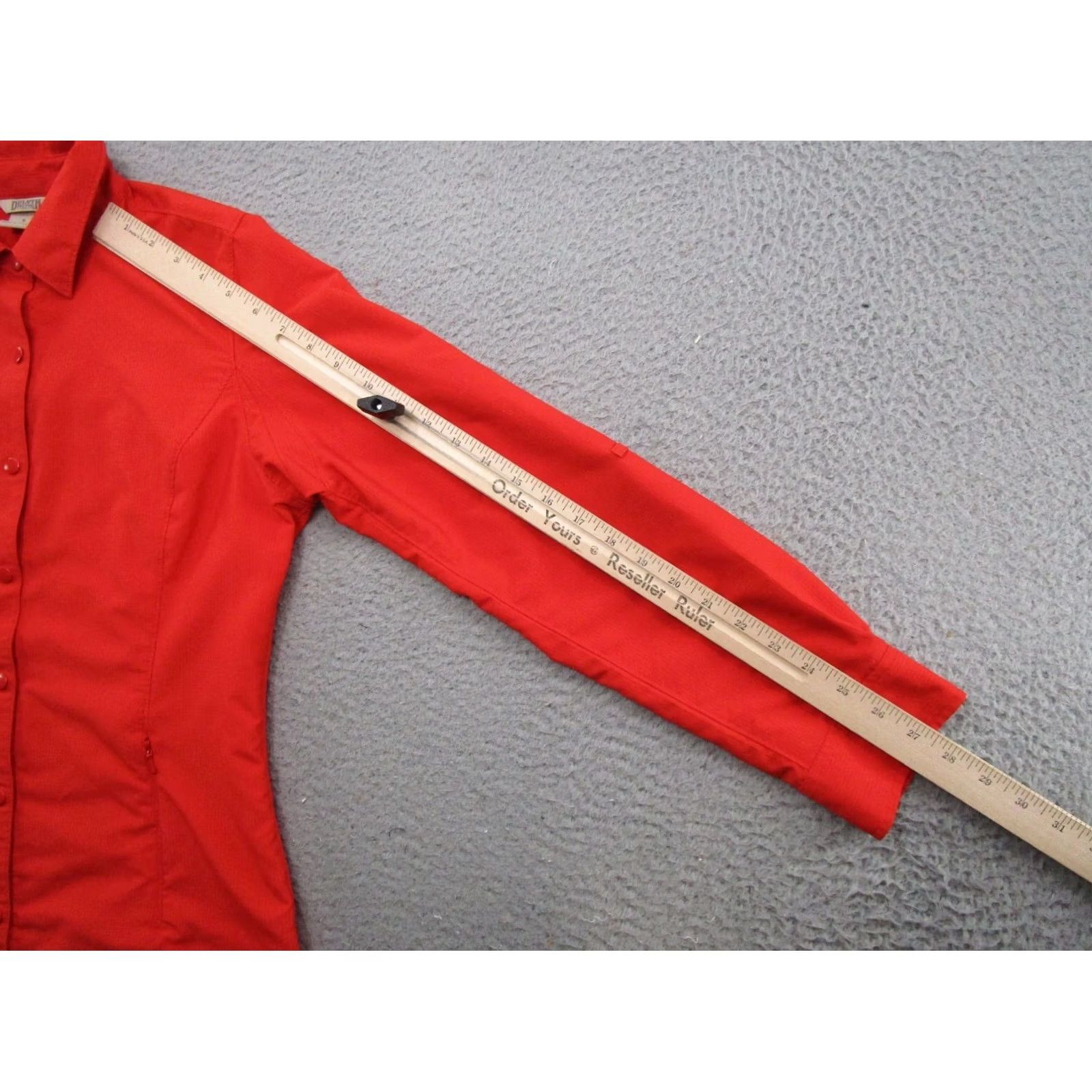 Vintage Duluth Women's Orange Coolplus Snap Outdoor Hiking Gardening Size S Shirt Amazing Breathable Pockets Quick Dry Size S / US 4 / IT 40 - 6 Thumbnail