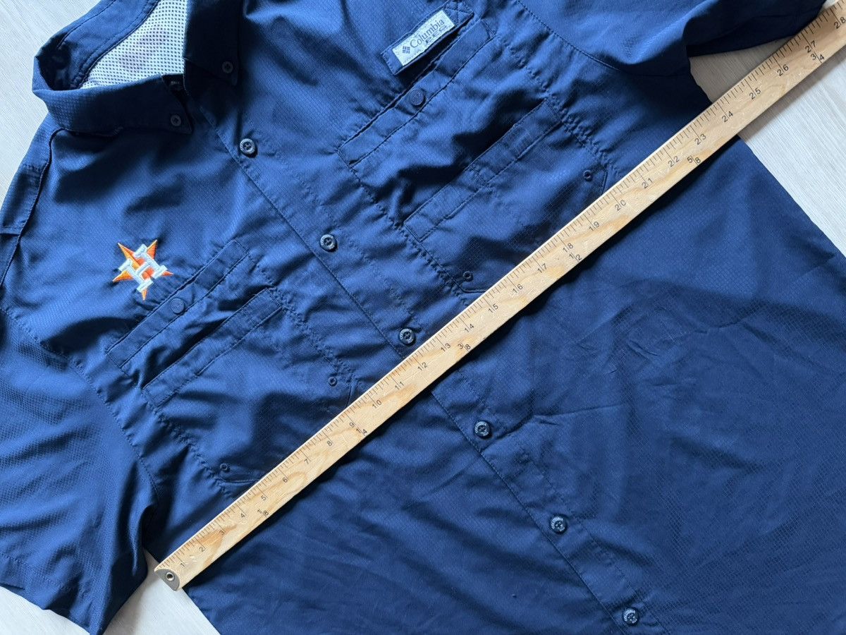 Columbia Houston Astros Columbia PFG Fishing Shirt Sz L *flaws Size US L / EU 52-54 / 3 - 2 Thumbnail